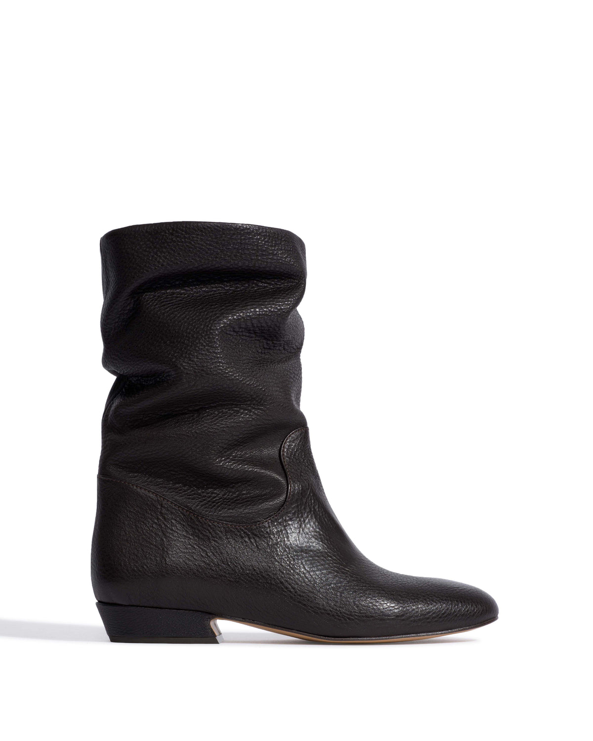 Cacha 25 Natural grain soft calf Espresso brown