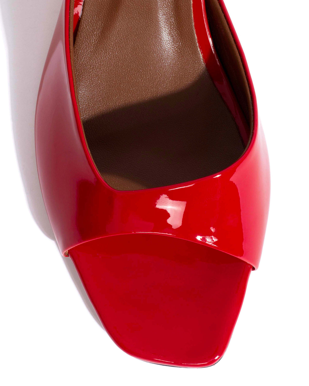 Mazy 55 Polished soft calf Ruby red
