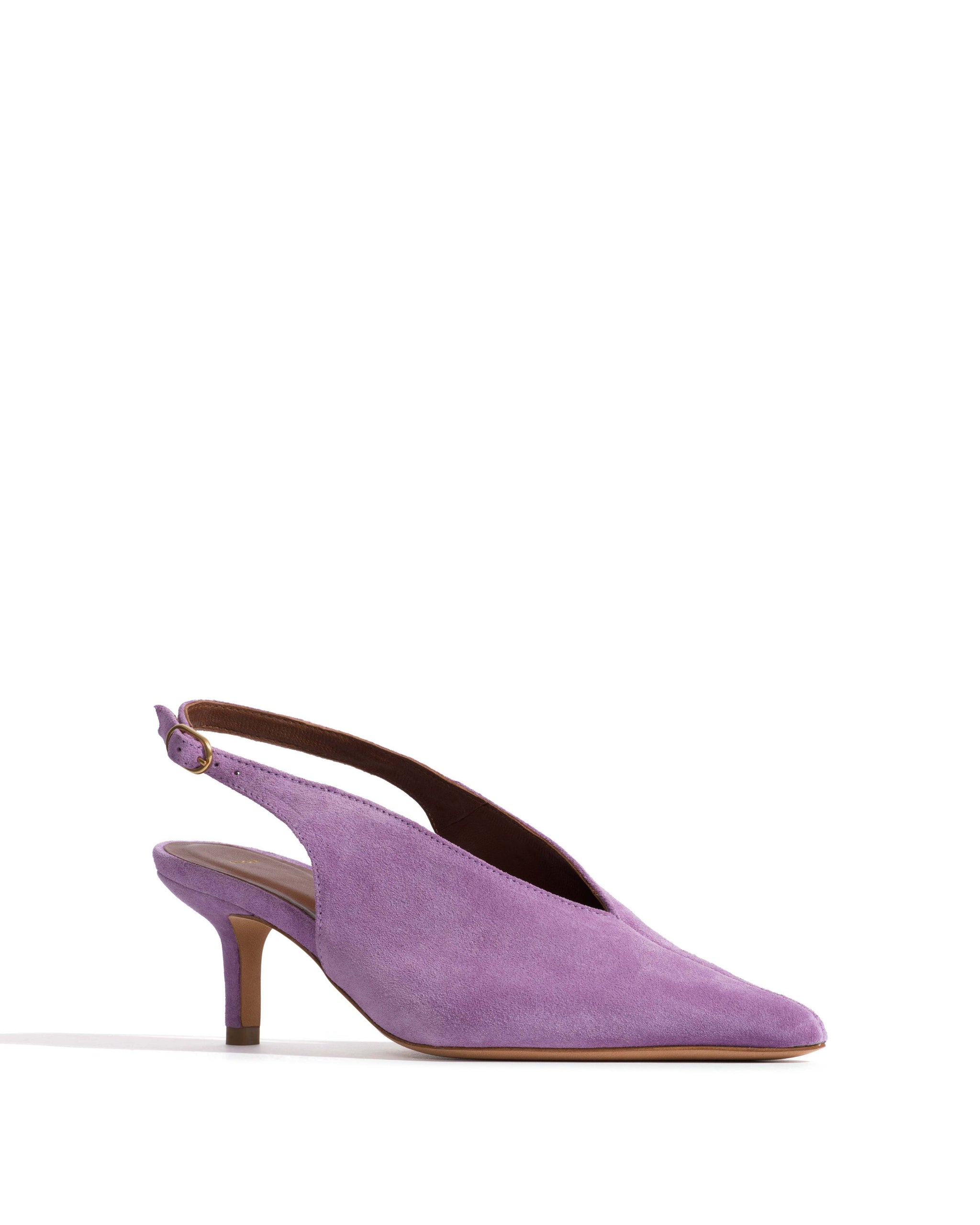 Jilliah 55 Calf suede Lavender ice