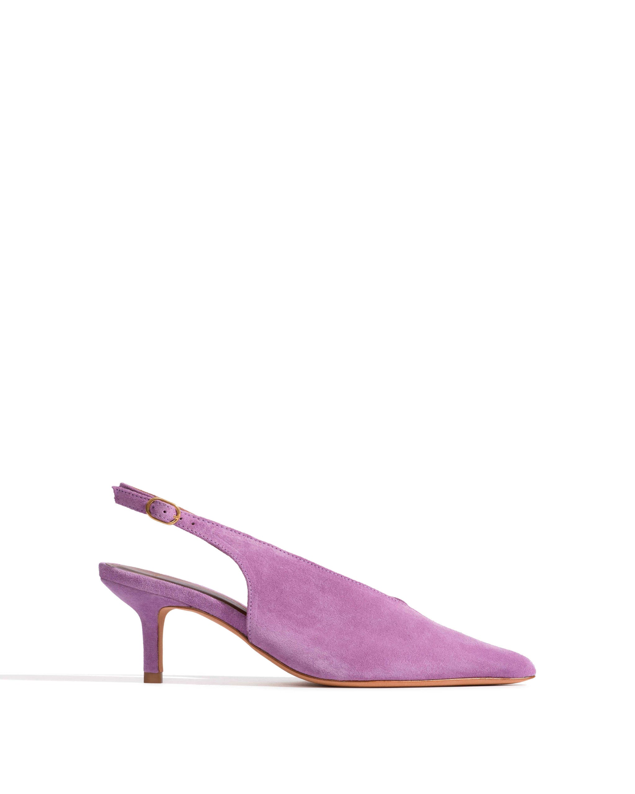 Jilliah 55 Calf suede Lavender ice