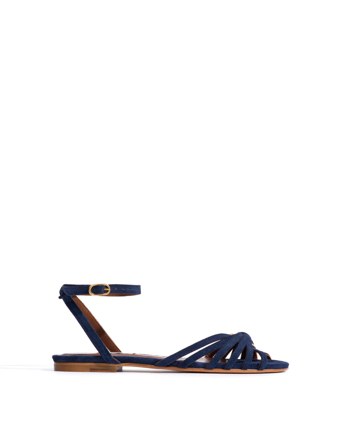 Lopes 10 Calf suede Ink blue