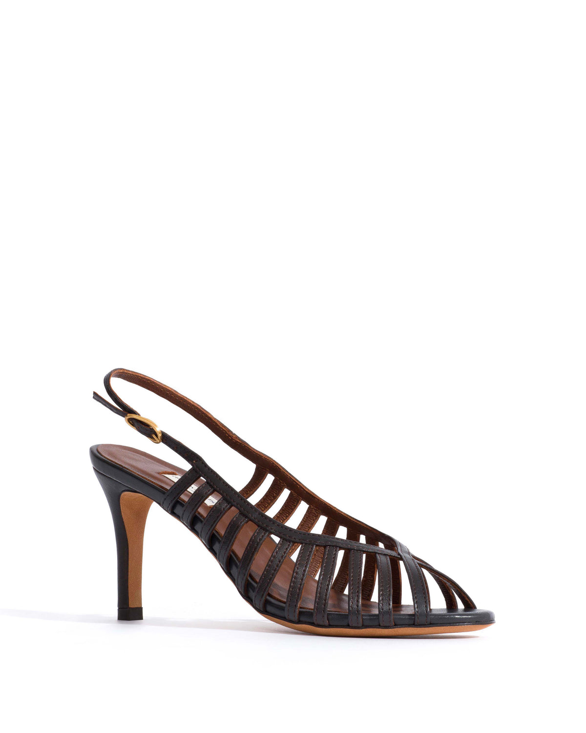 Carminho 75 Shiny lamb Espresso brown