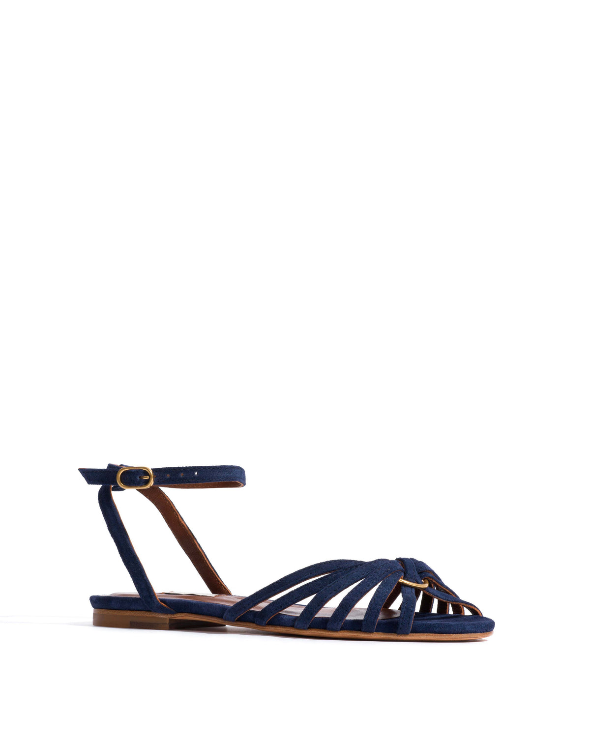 Lopes 10 Calf suede Ink blue