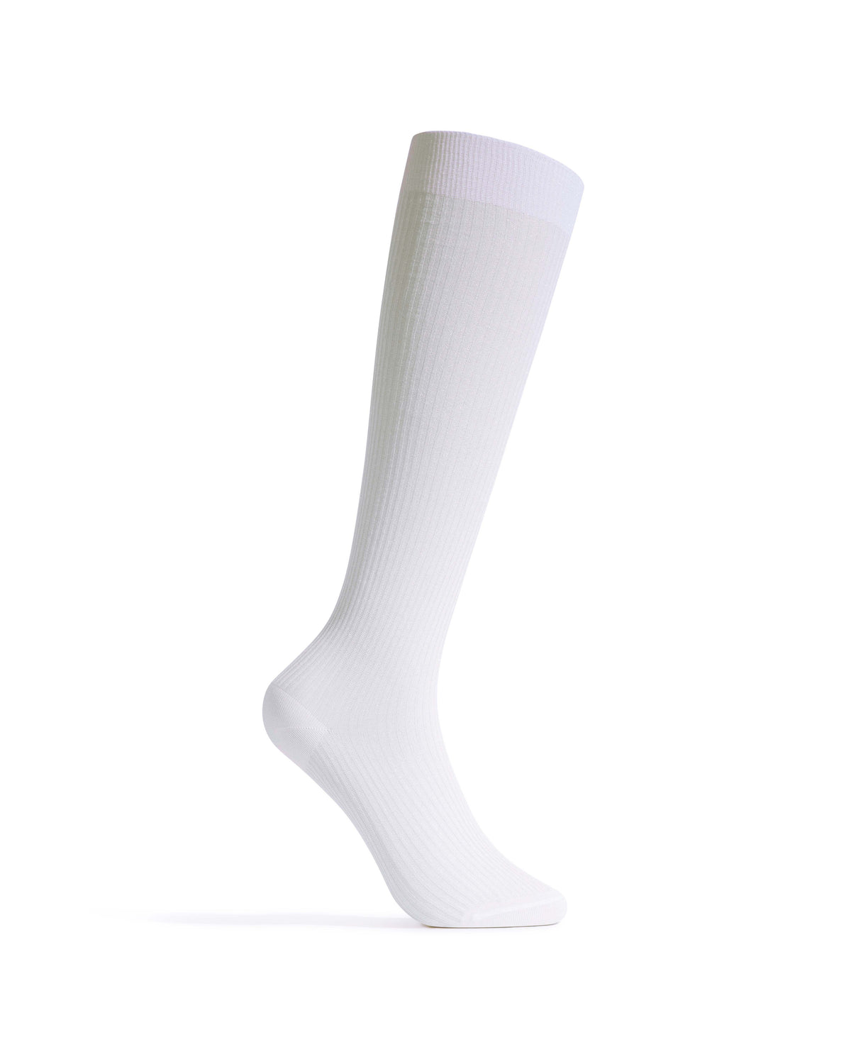 Noa mid calf glitter socks 52% nylon 48% polyester Cream