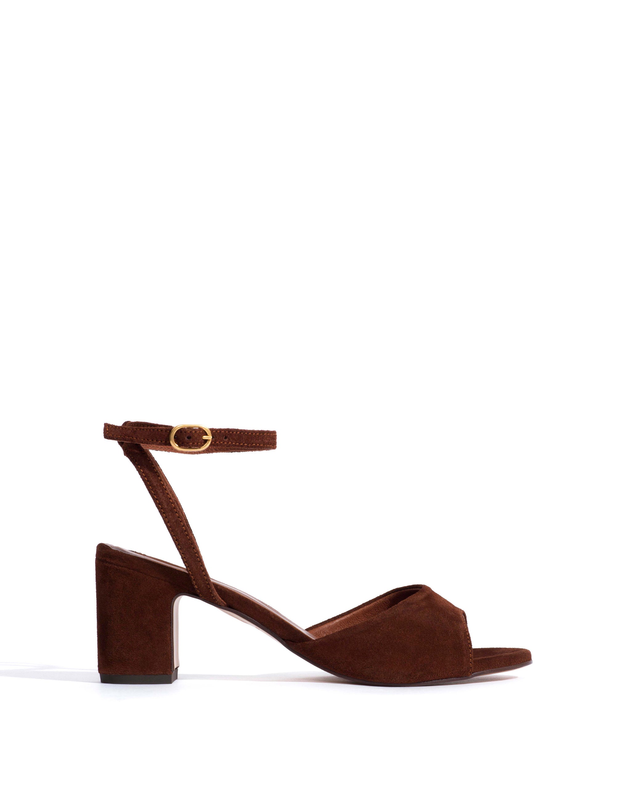 Jolie 55 Calf suede Chocolate - Anonymous Copenhagen Heels