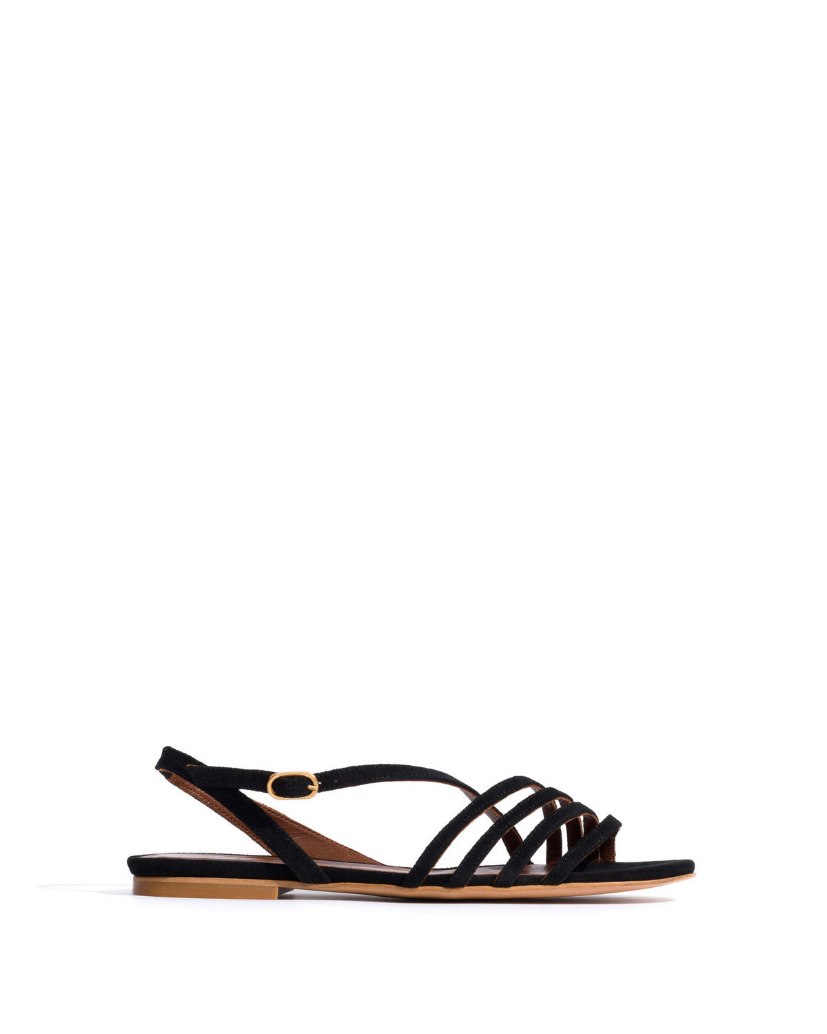 Naia 10 Calf suede Black