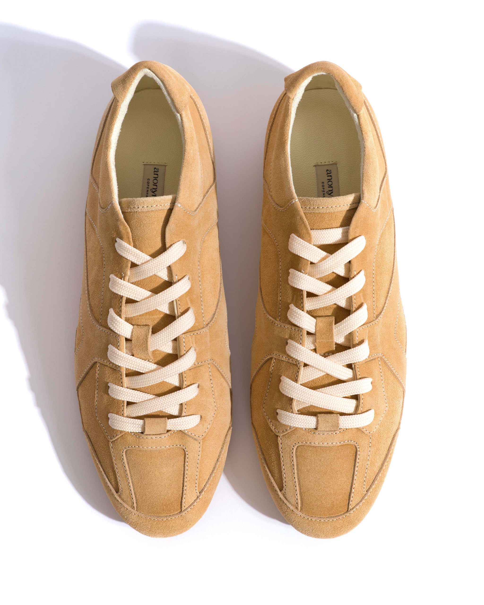 Sneakerina Calf suede Creamy sand - Anonymous Copenhagen Sneakers