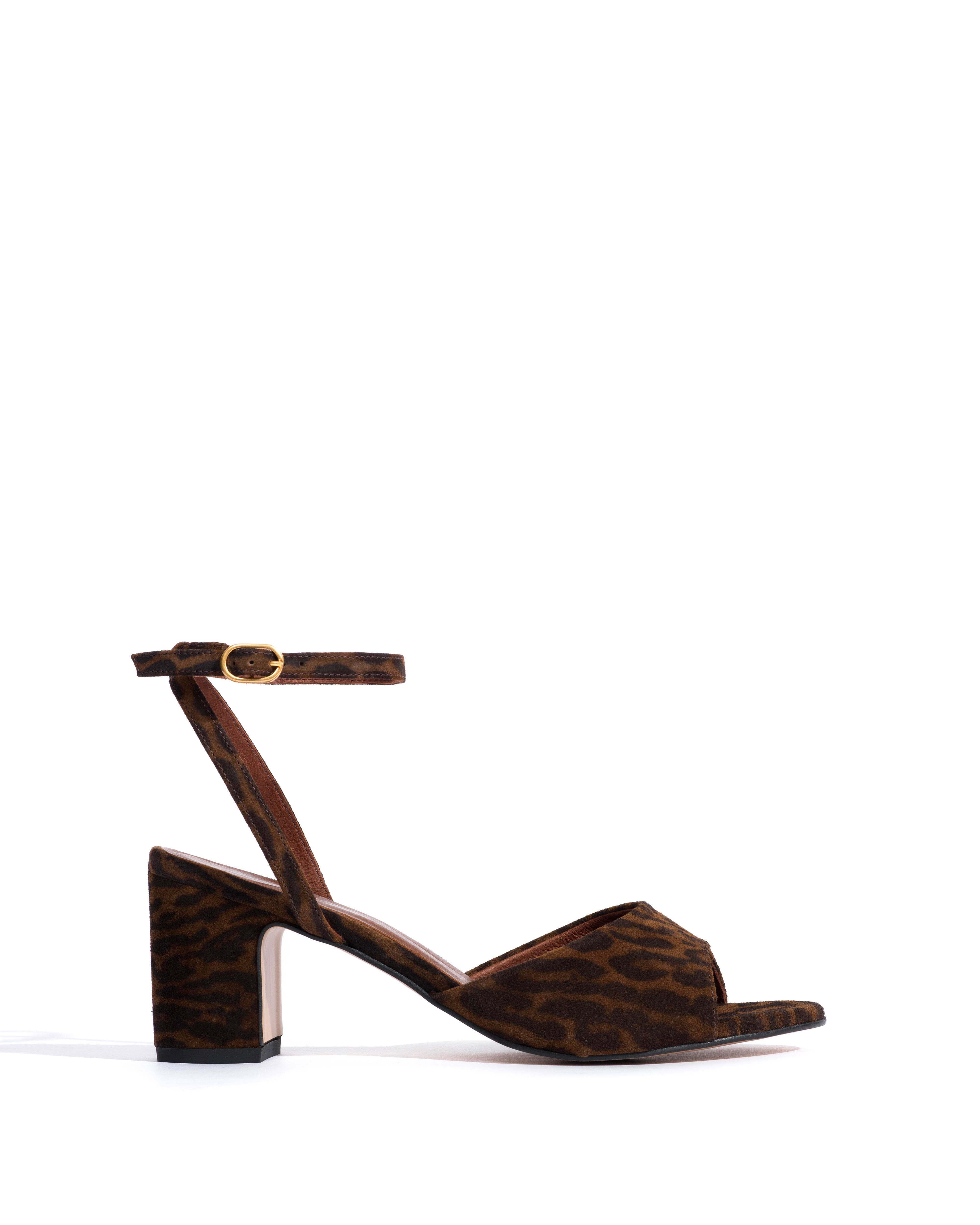 Jolie 55 Calf suede print Jaguar