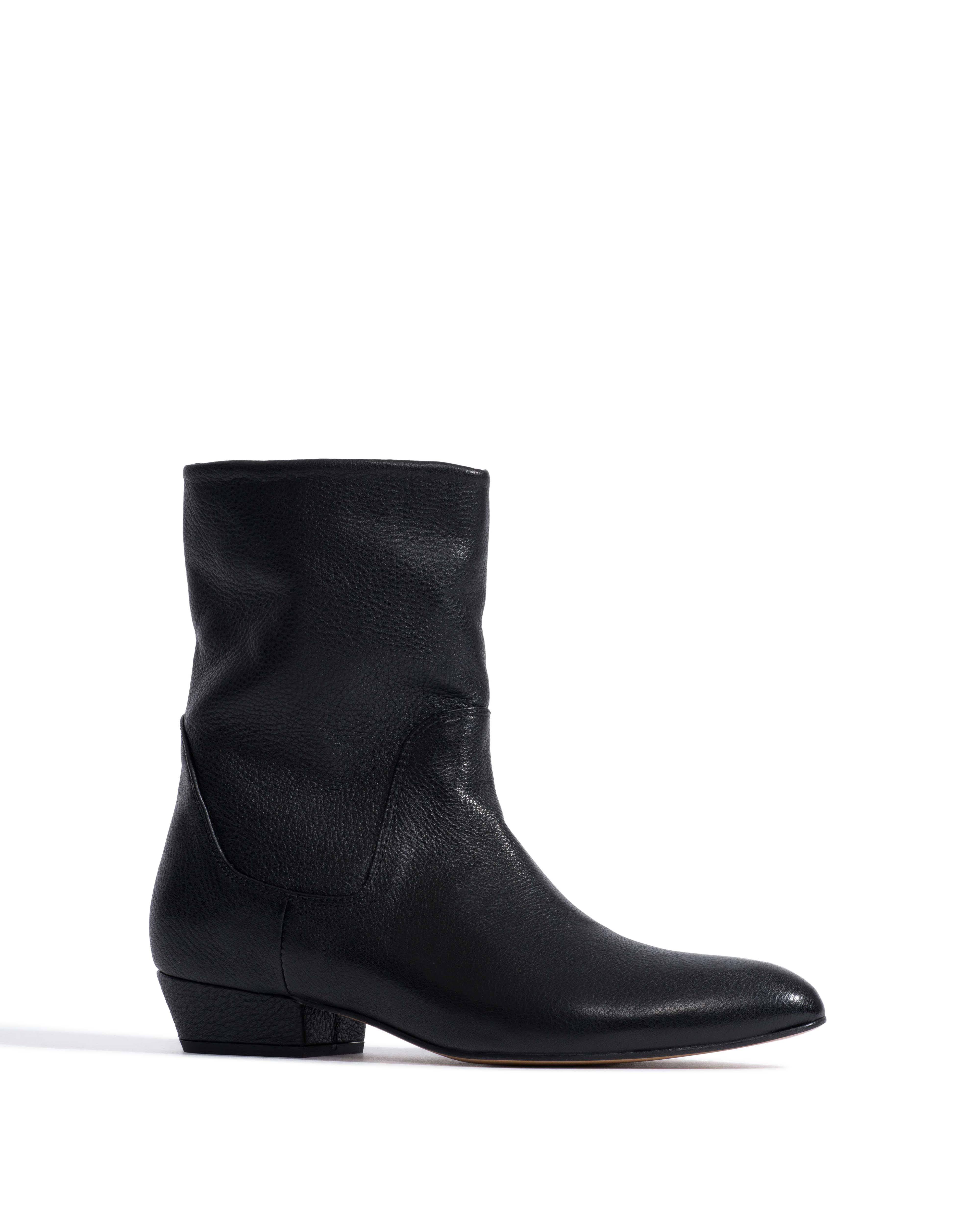 Vanni 20 Natural grain soft calf Black