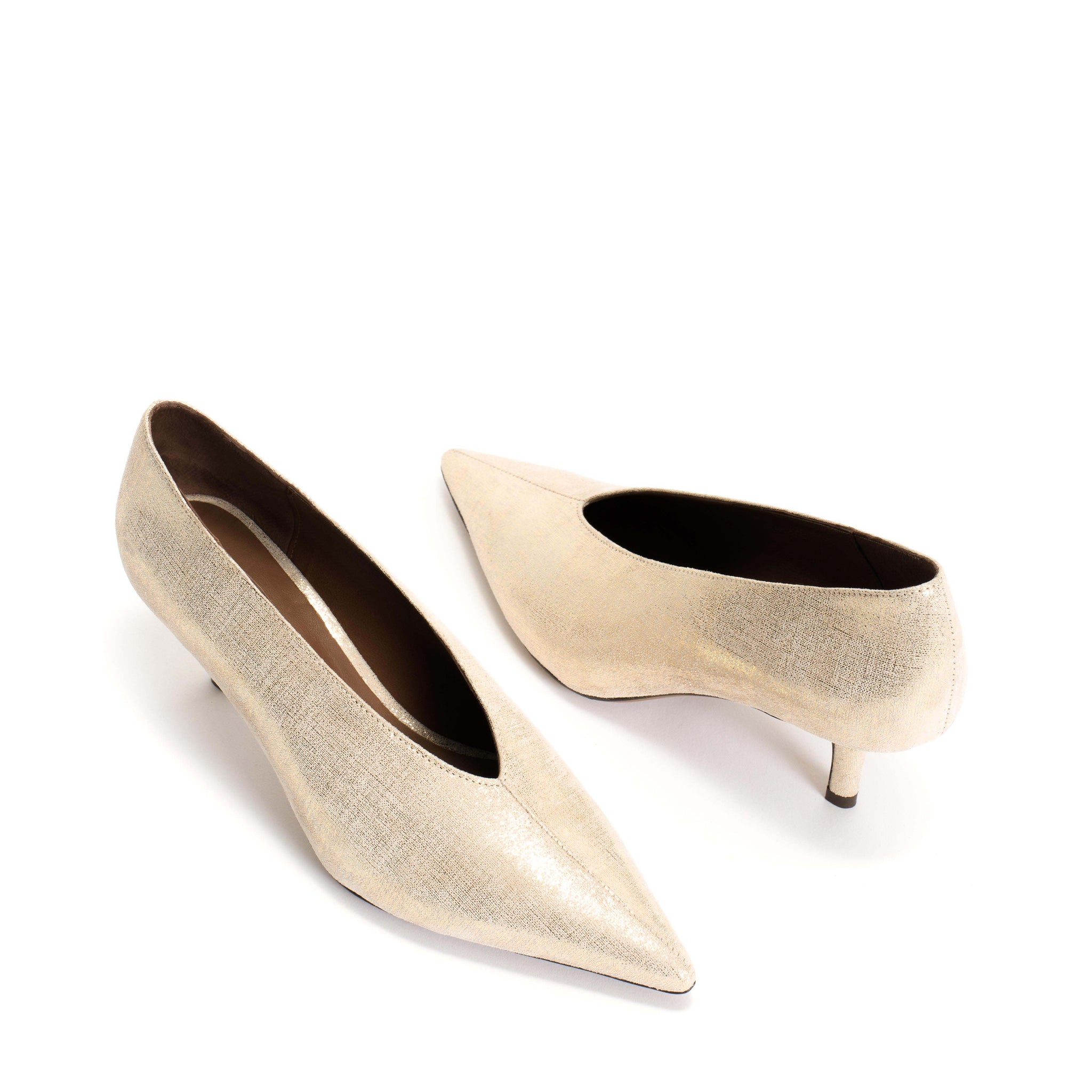 Phia 55 pin Linen metallic goat Gold | Anonymous Copenhagen Official ...