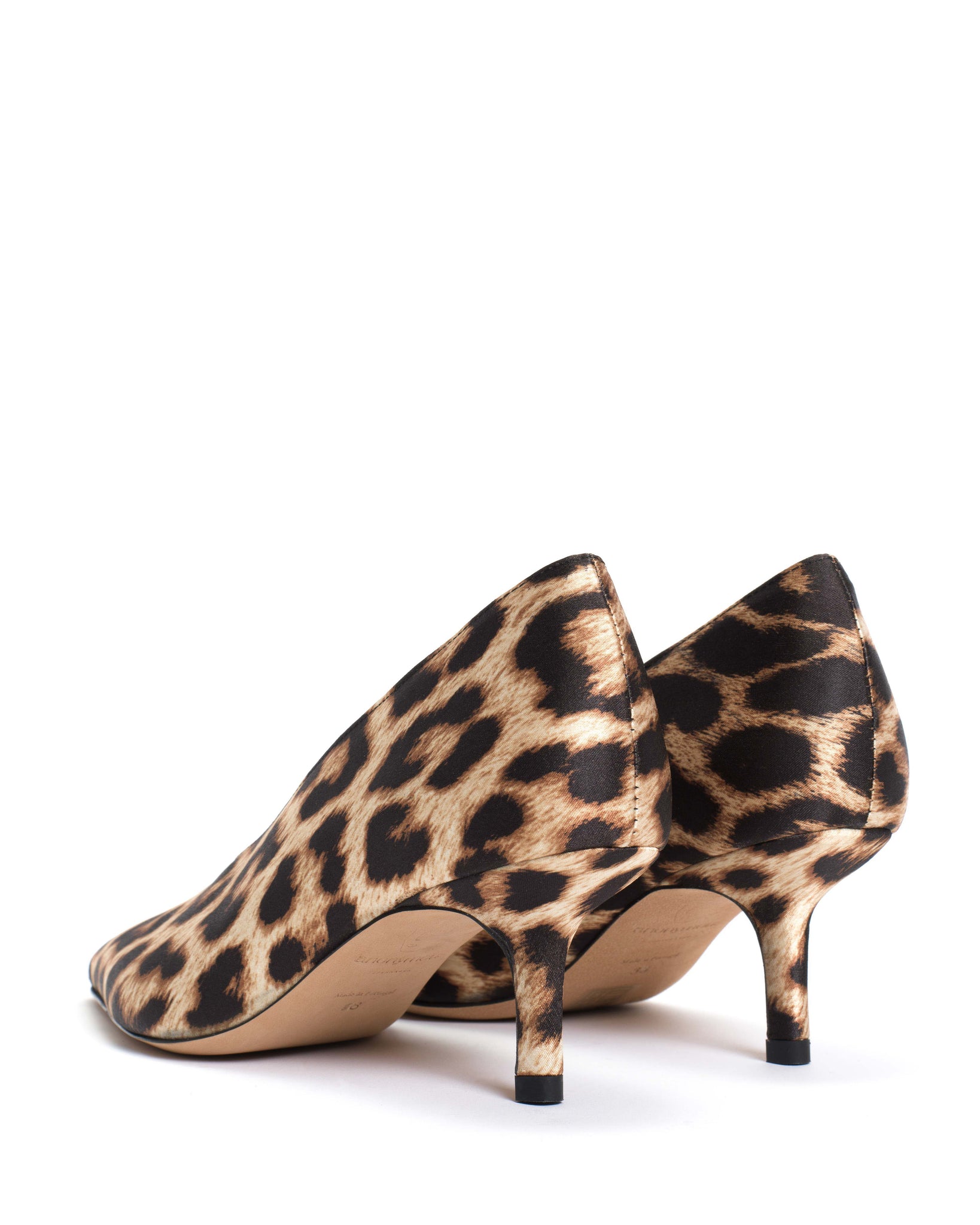 Phia 55 pin Satin print Leopard - Anonymous Copenhagen