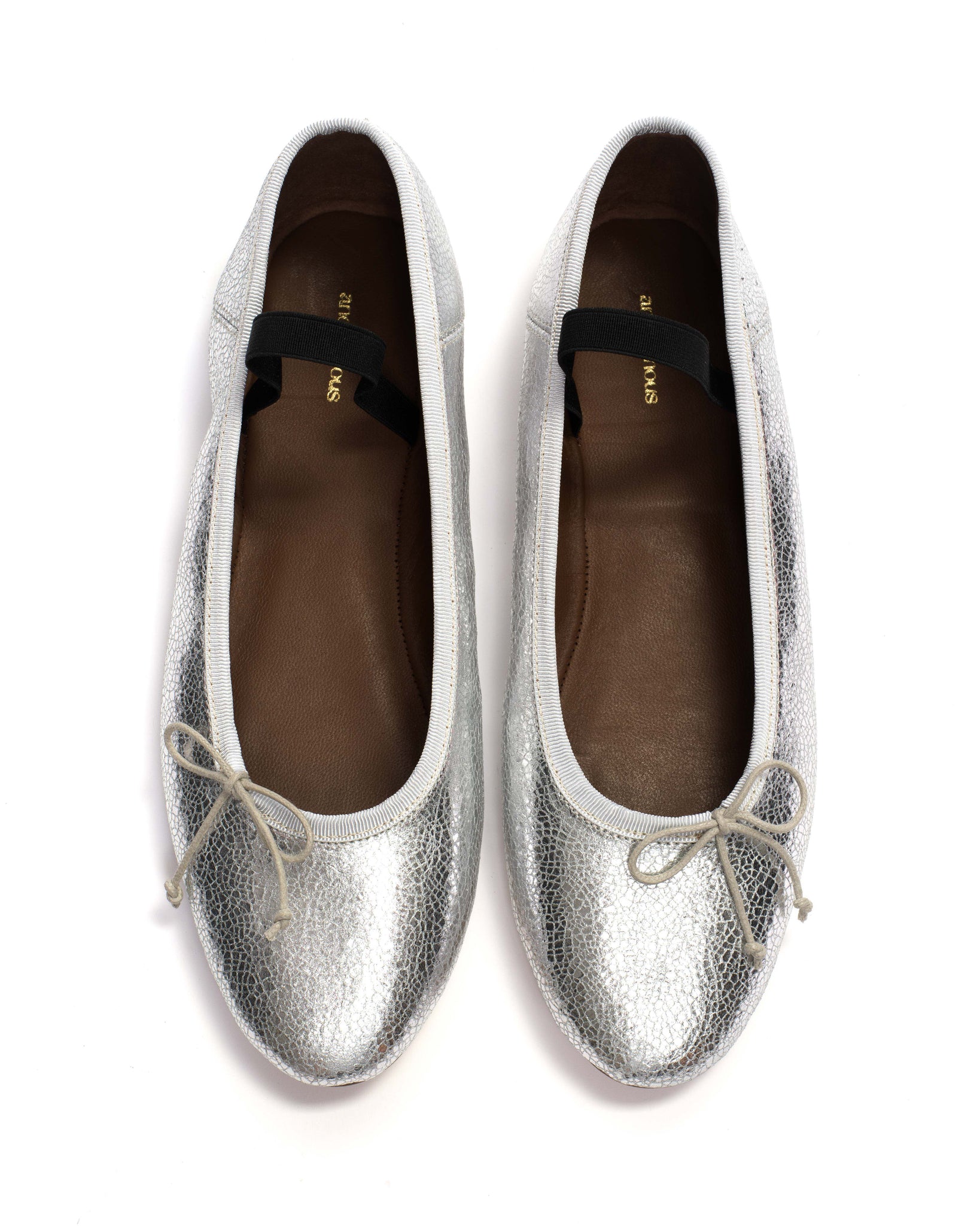 Rhina Crackled metallic goat Silver - Anonymous Copenhagen