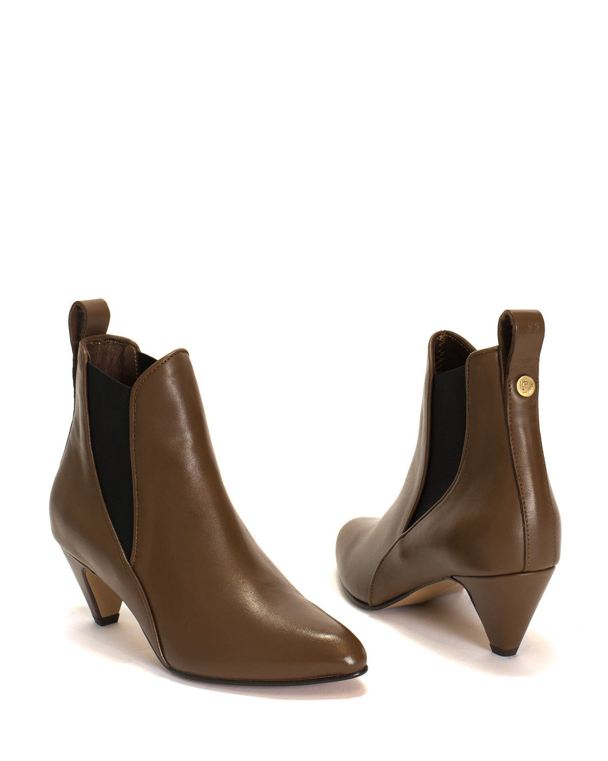 Rikley Soft calf Dark taupe