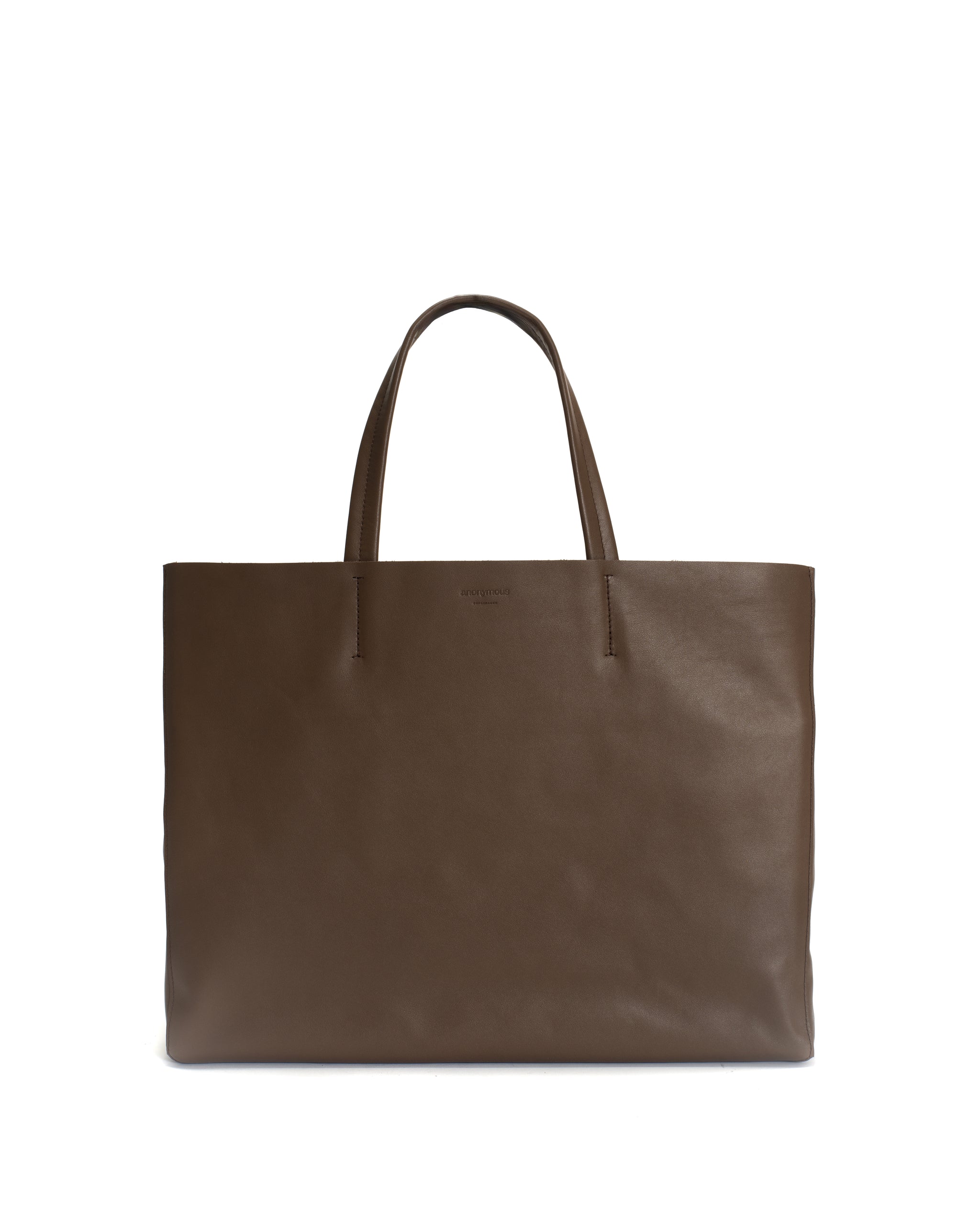 Ruba shopper Soft calf Dark taupe - Anonymous Copenhagen
