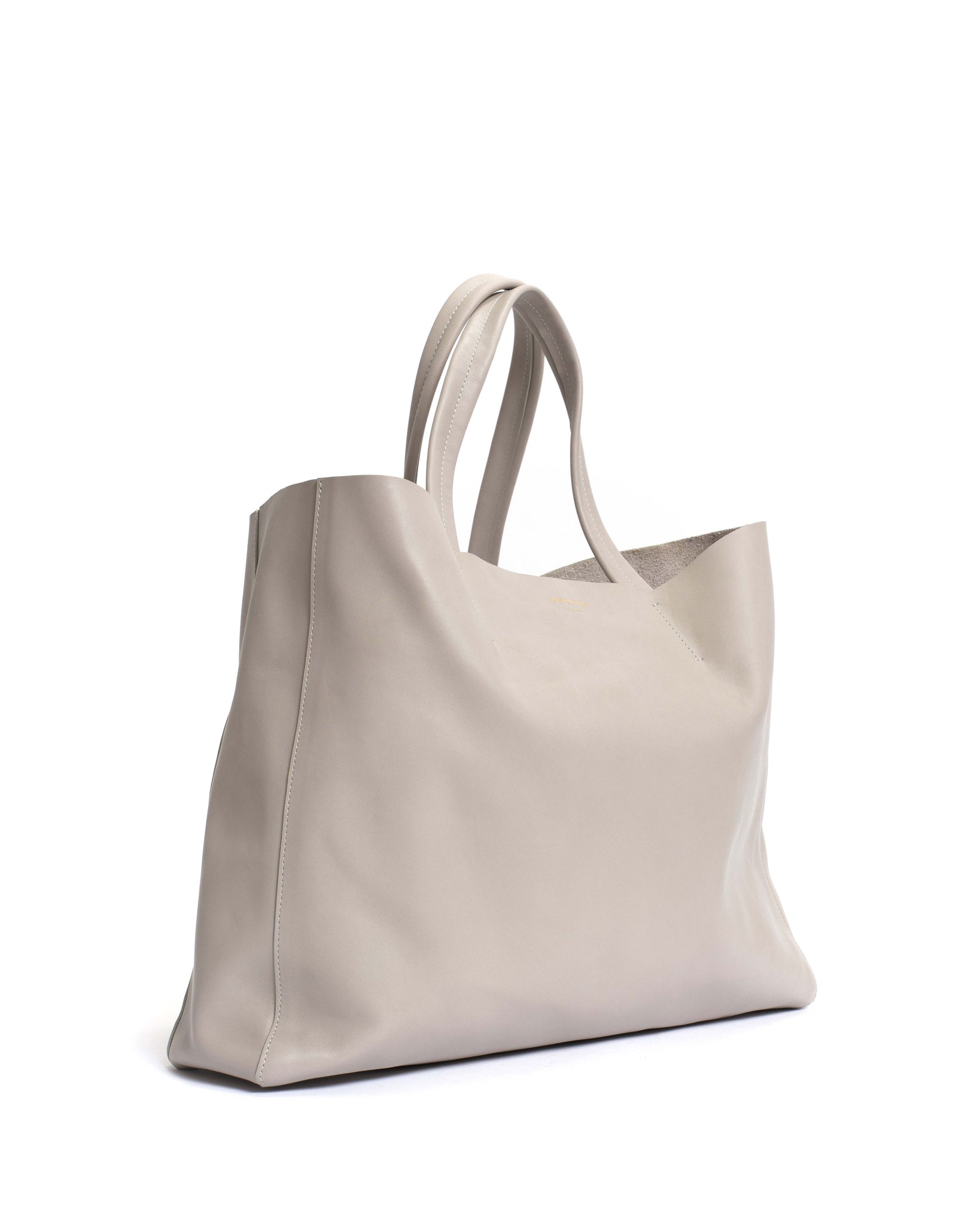 Ruba shopper Soft calf Ash grey - Anonymous Copenhagen