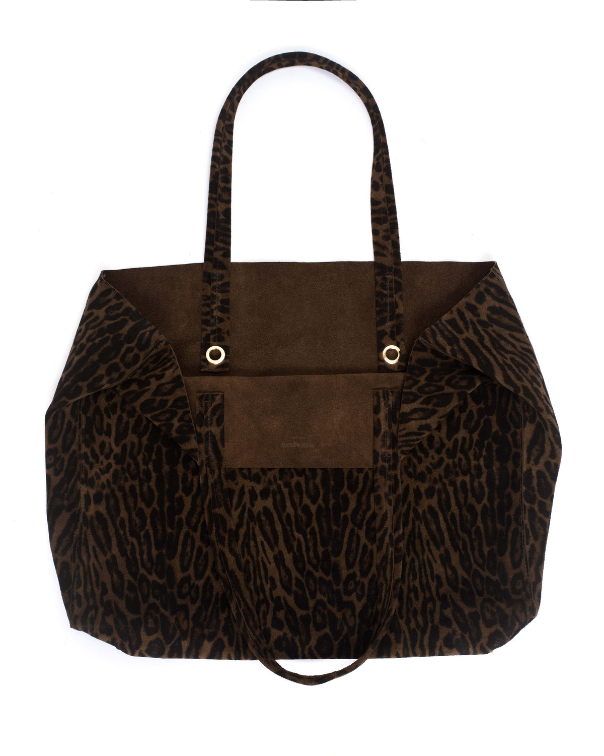 Ruba shopper Calf suede print Jaguar