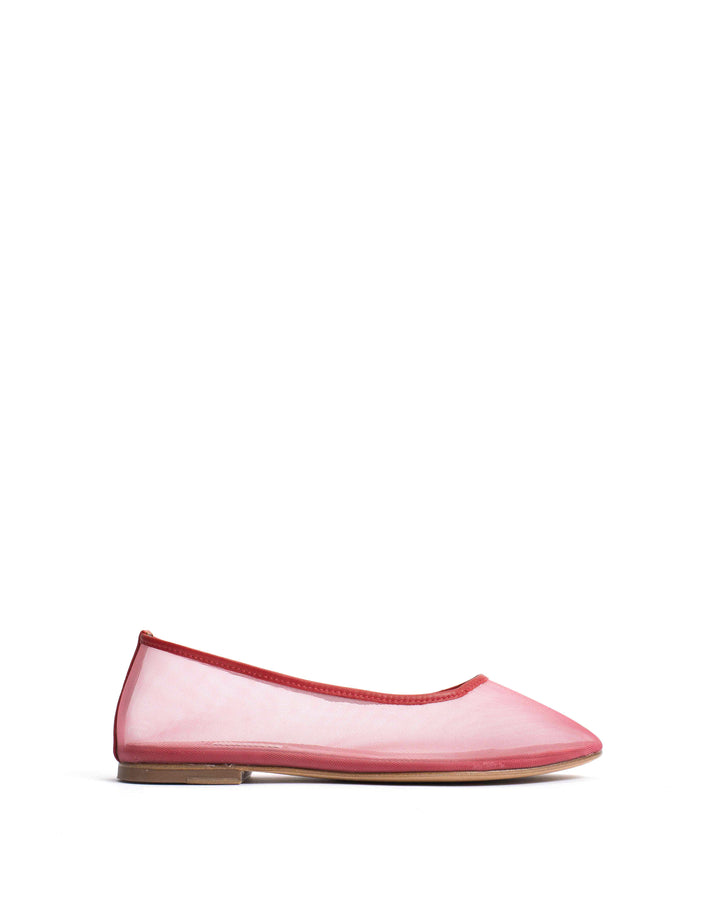 anonymous copenhagen Sacha mesh Shiny lamb u0026 mesh Ruby red