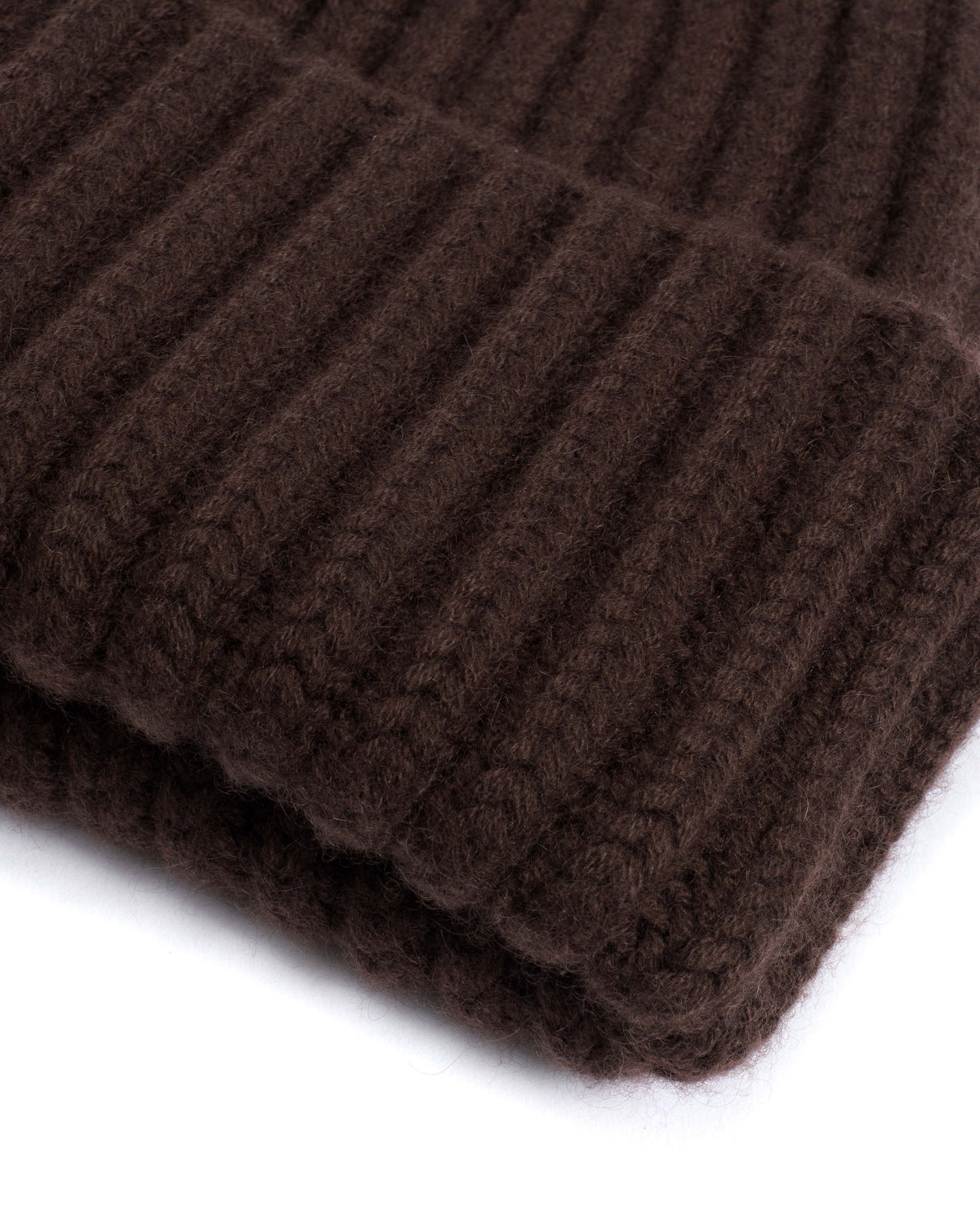 Sandra beanie 100% cashmere Coffee brown
