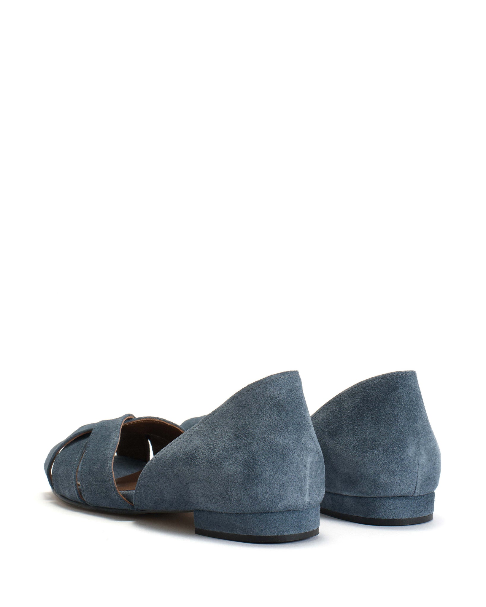 Sanni 20 Calf Suede Denim Blue - Anonymous Copenhagen