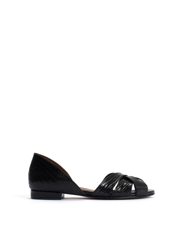 anonymous copenhagen Sanni 20 Calf lizard Black