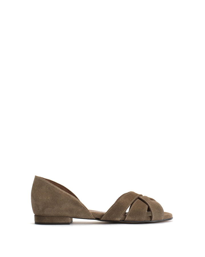 anonymous copenhagen Sanni 20 Calf suede Mushroom