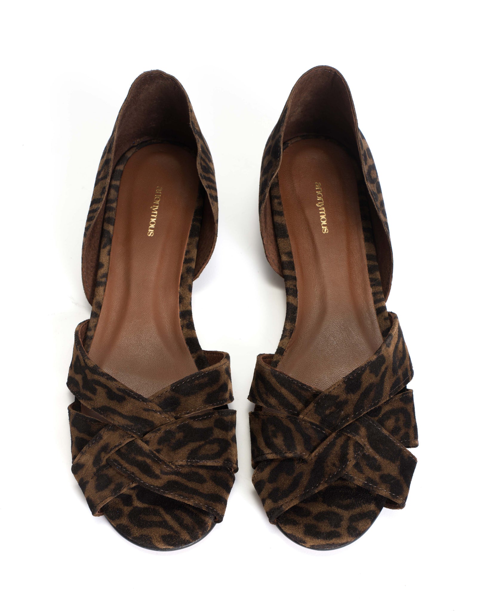 Sanni 20 Calf suede print Jaguar - Anonymous Copenhagen