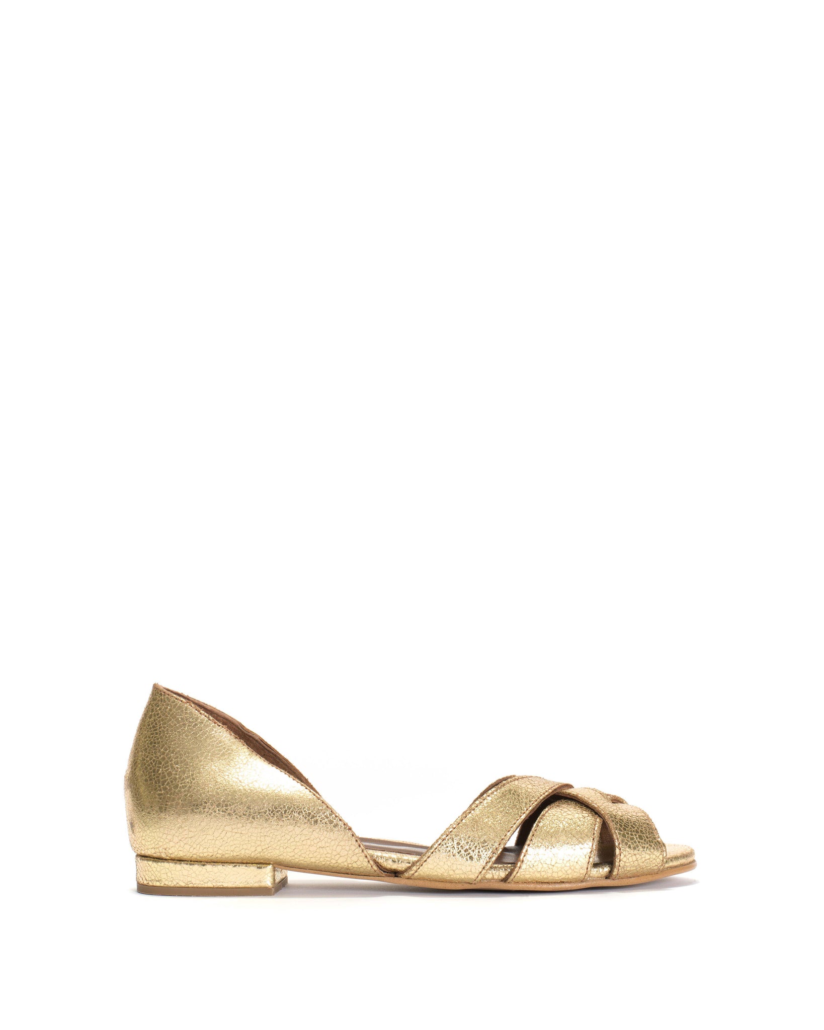 Sanni 20 Crackle Metallic Gold - Anonymous Copenhagen