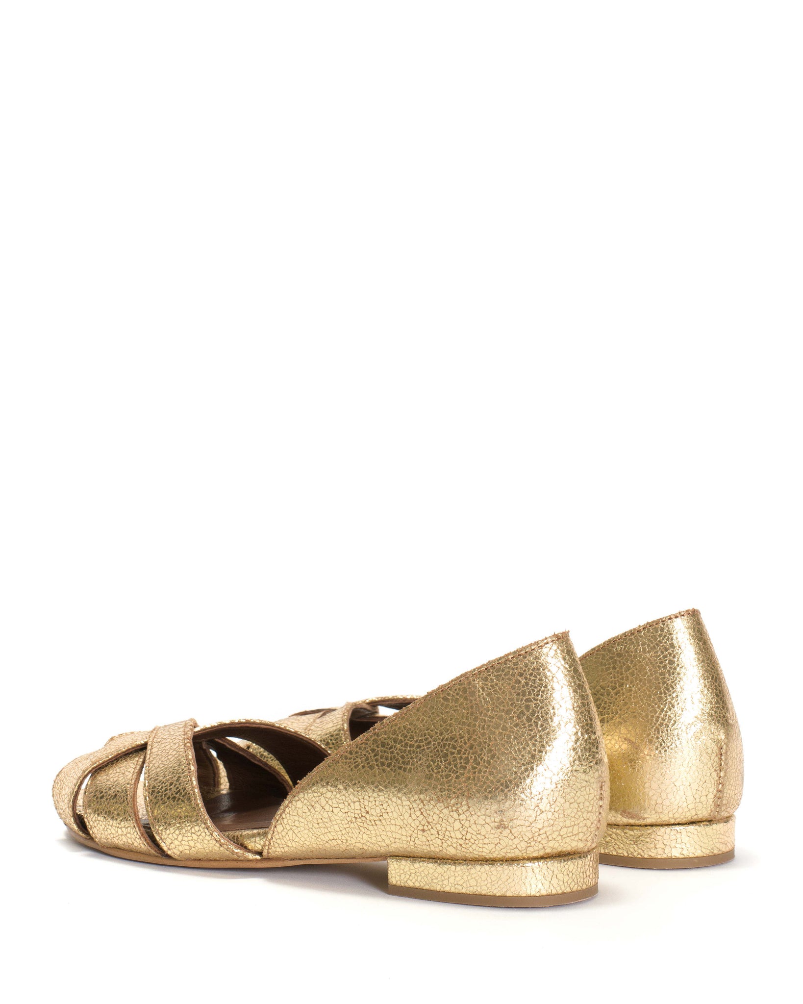 Sanni 20 Crackle Metallic Gold - Anonymous Copenhagen