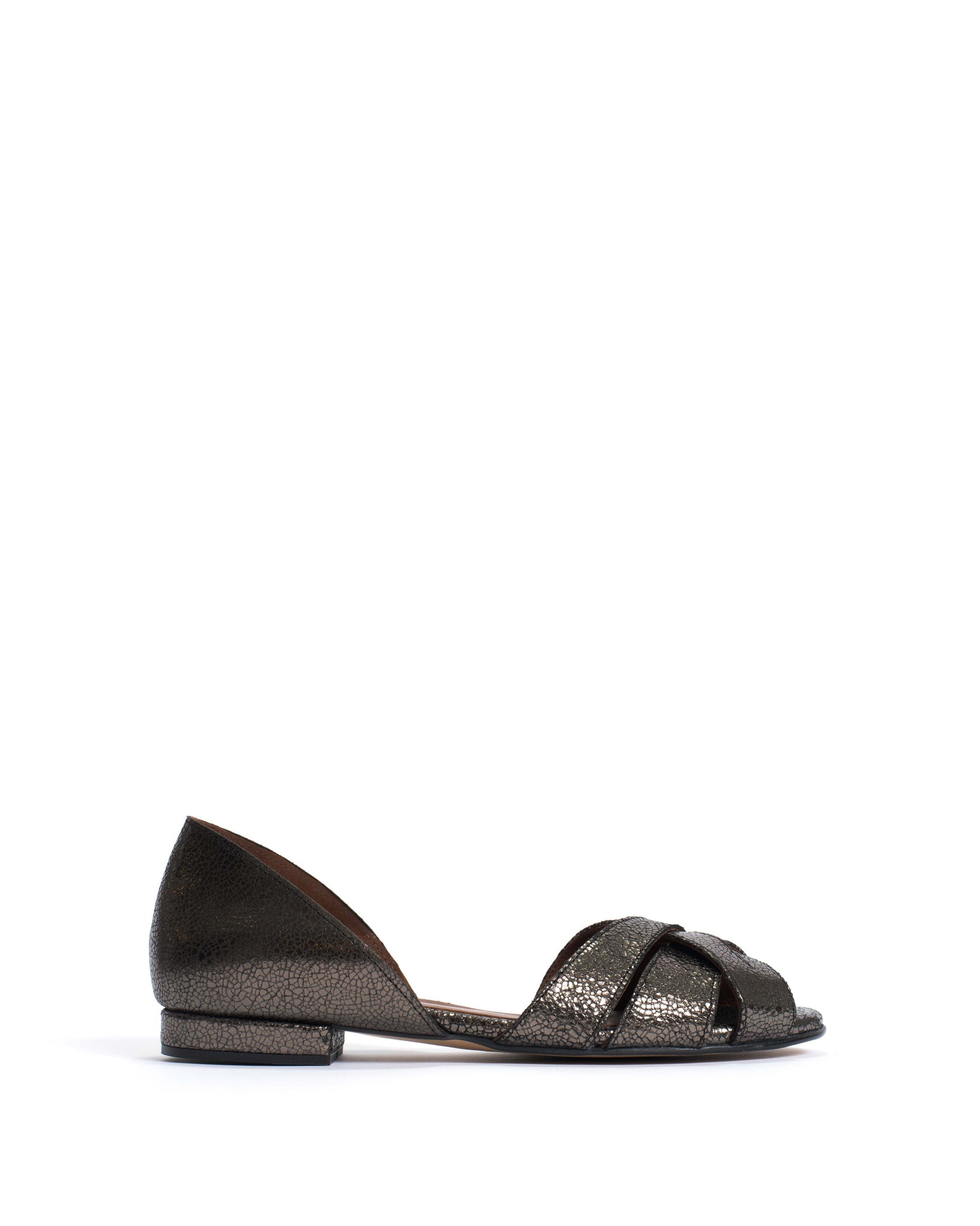 Sanni 20 Crackled metallic goat Platinum - Anonymous Copenhagen