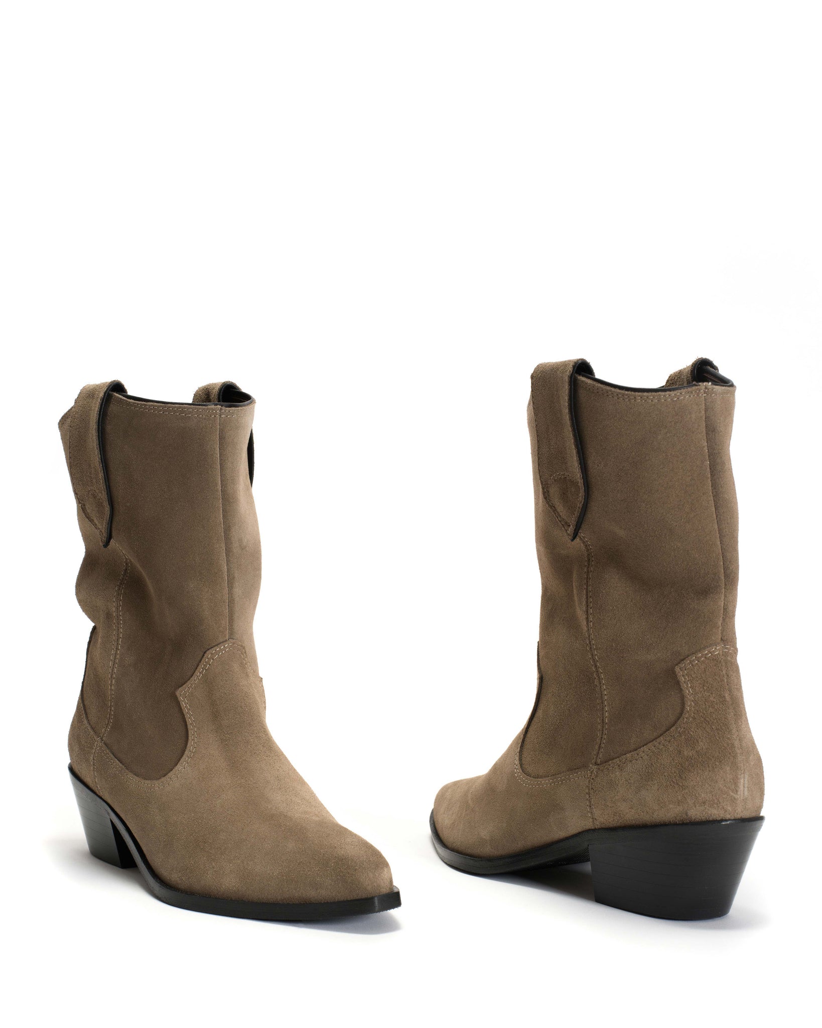 Saseline 35 Calf Suede Mushroom - Anonymous Copenhagen