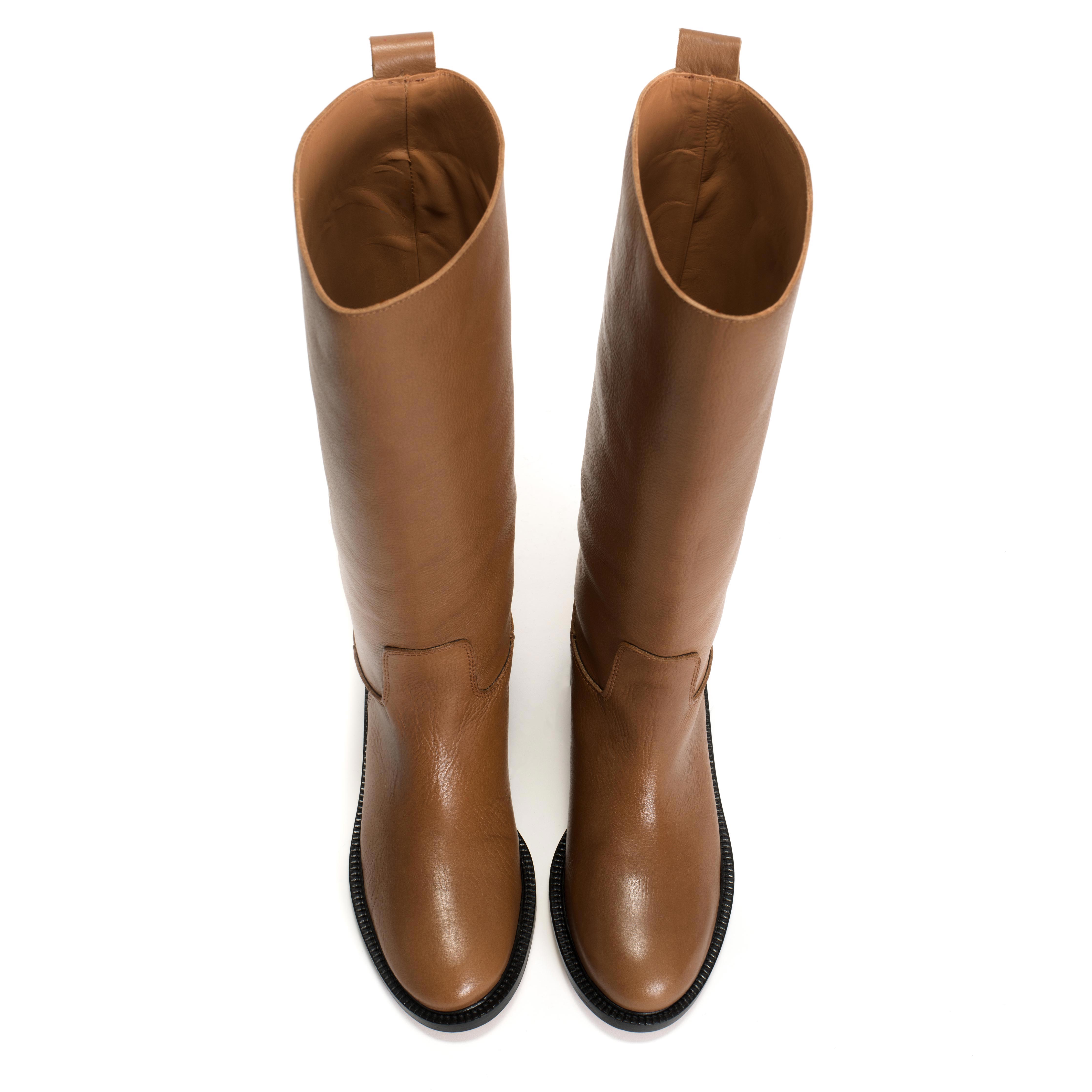Glossy Online | vegetable Copenhagen tanned calf Cinnamon Official grained Anonymous Semih Store