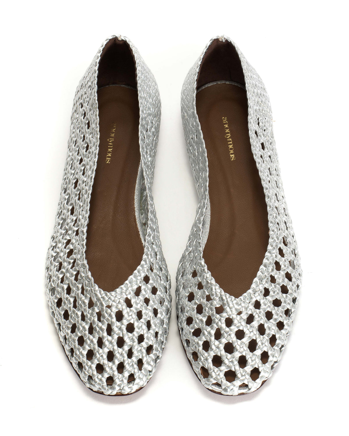 Sessi 10 hand-braided Hand-braided leather Silver