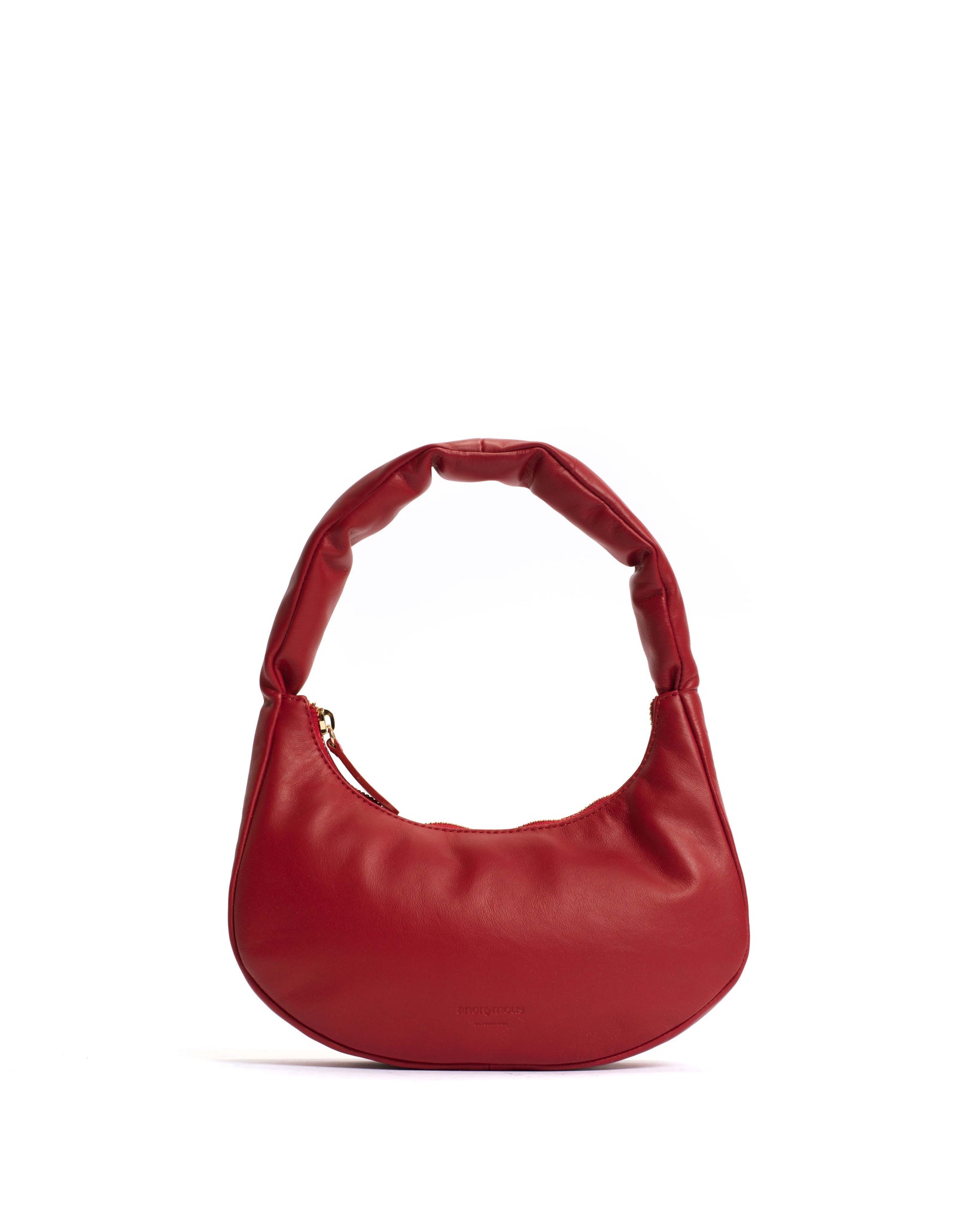 Shane petite pillow bag Soft calf Ruby red - Anonymous Copenhagen