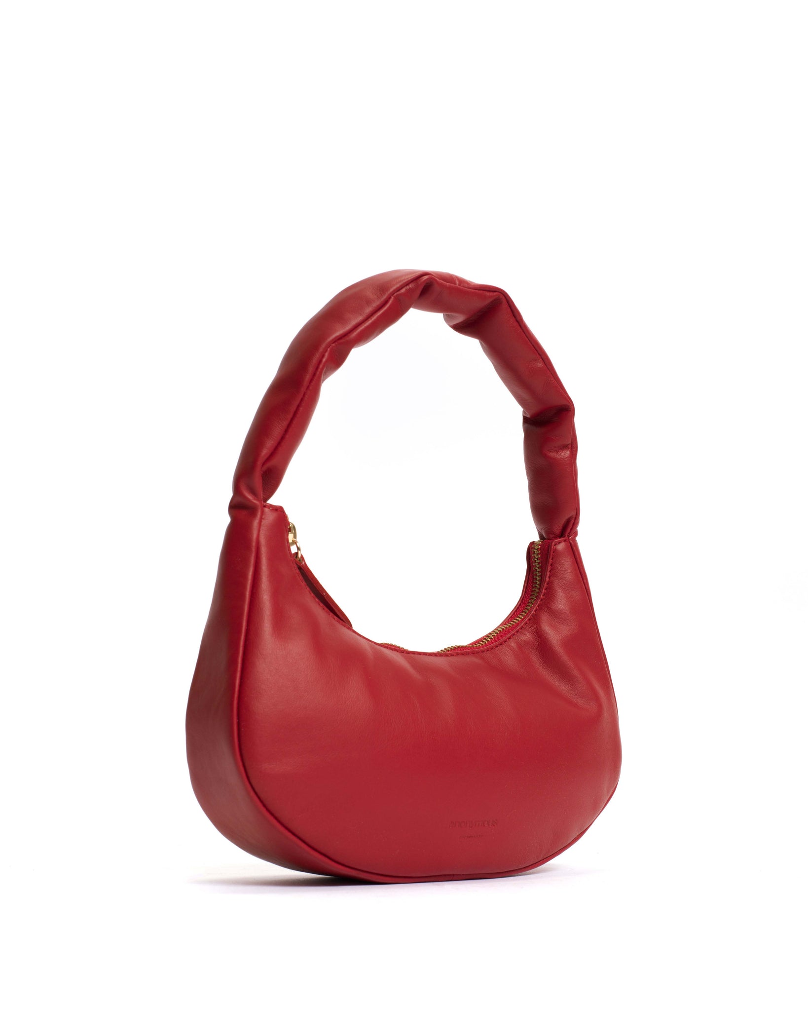 Shane petite pillow bag Soft calf Ruby red - Anonymous Copenhagen