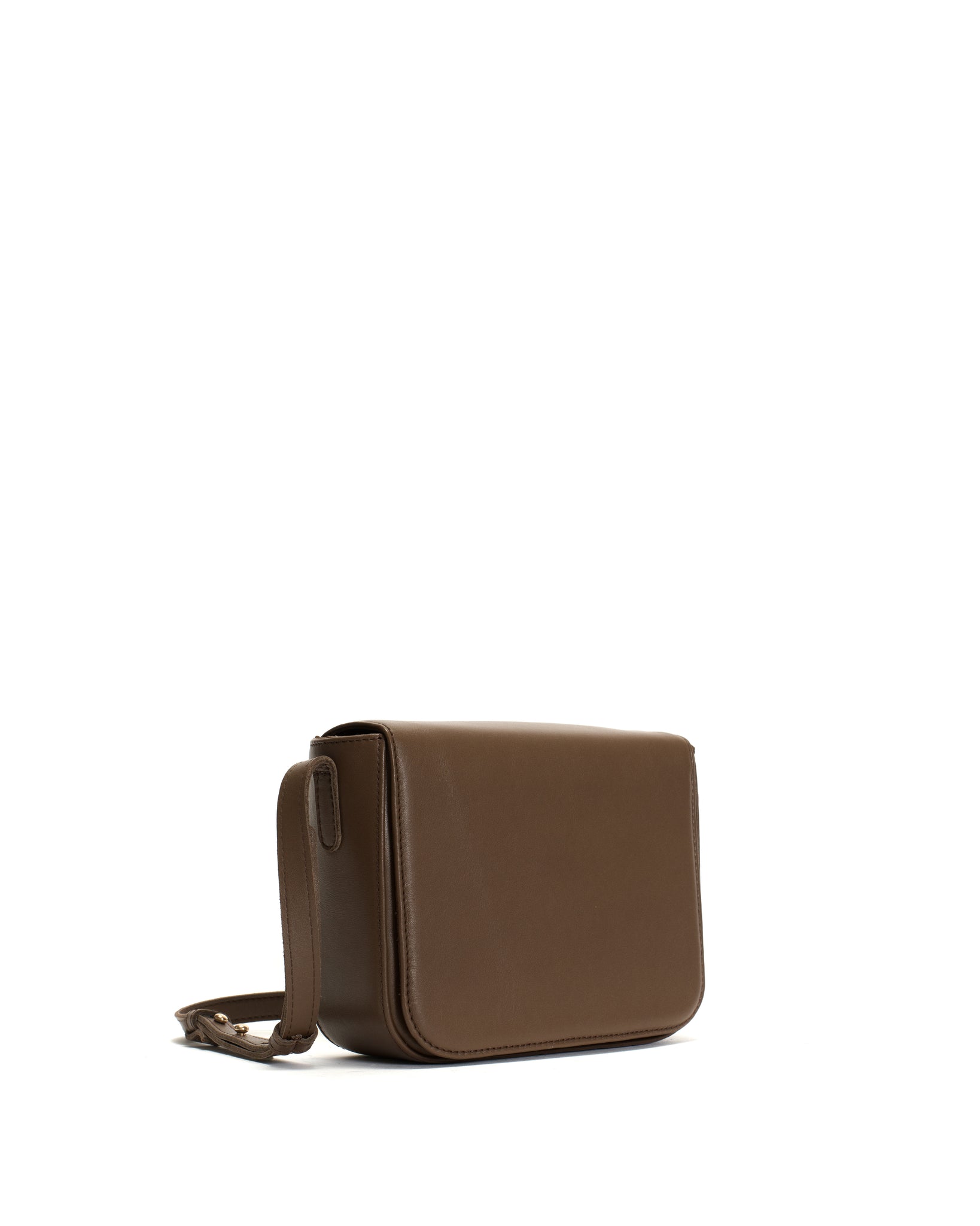 Sicha crossover bag Soft calf Dark taupe - Anonymous Copenhagen