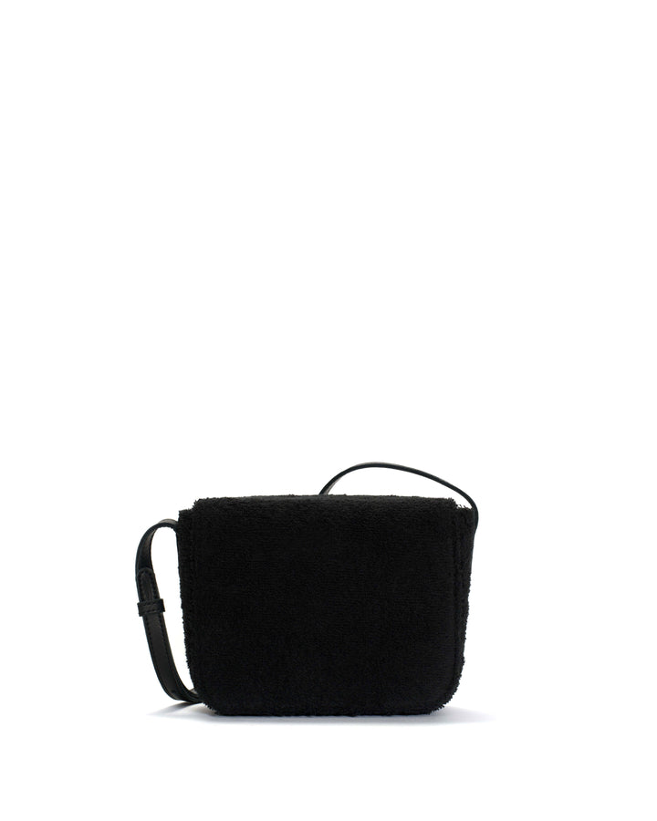anonymous copenhagen Sicha crossover bag Cotton towel Off black