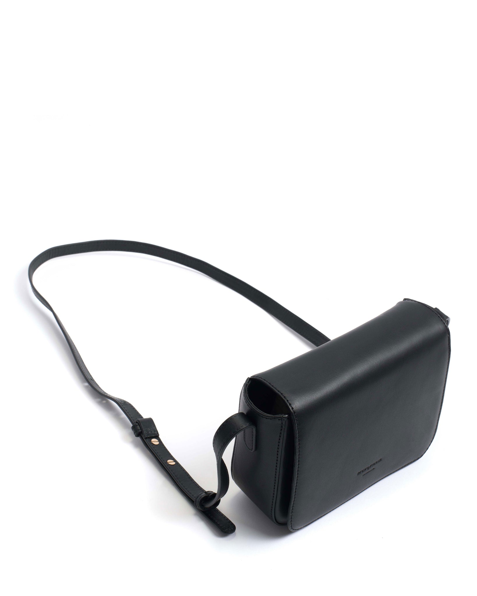 Sicha crossover bag Vegetable tanned calf Black - Anonymous Copenhagen