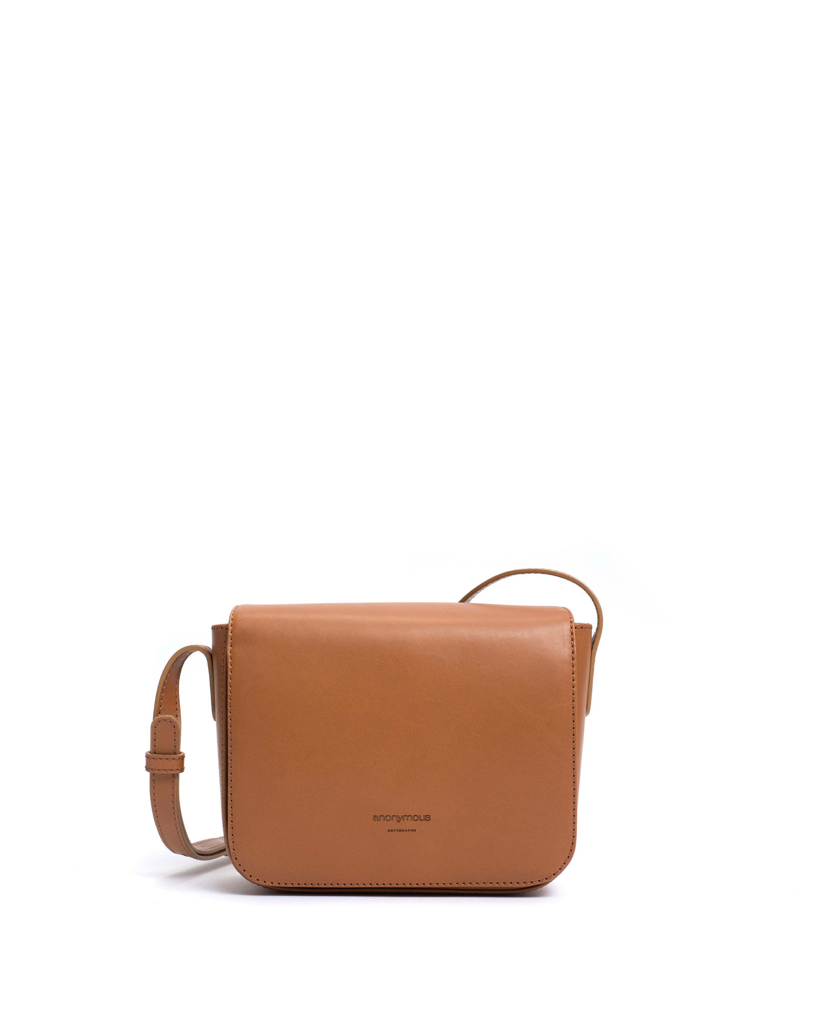 Sicha crossover bag Vegetable tanned calf Caramel - Anonymous Copenhagen