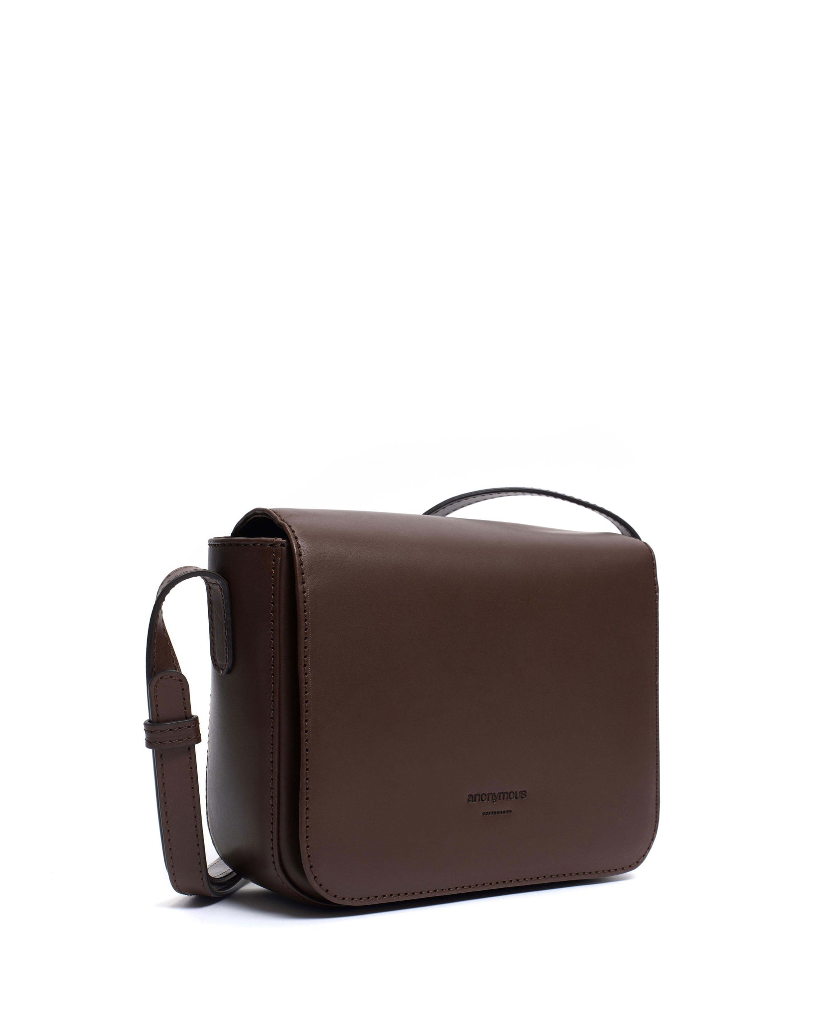 Sicha crossover bag Vegetable tanned calf Chestnut - Anonymous Copenhagen