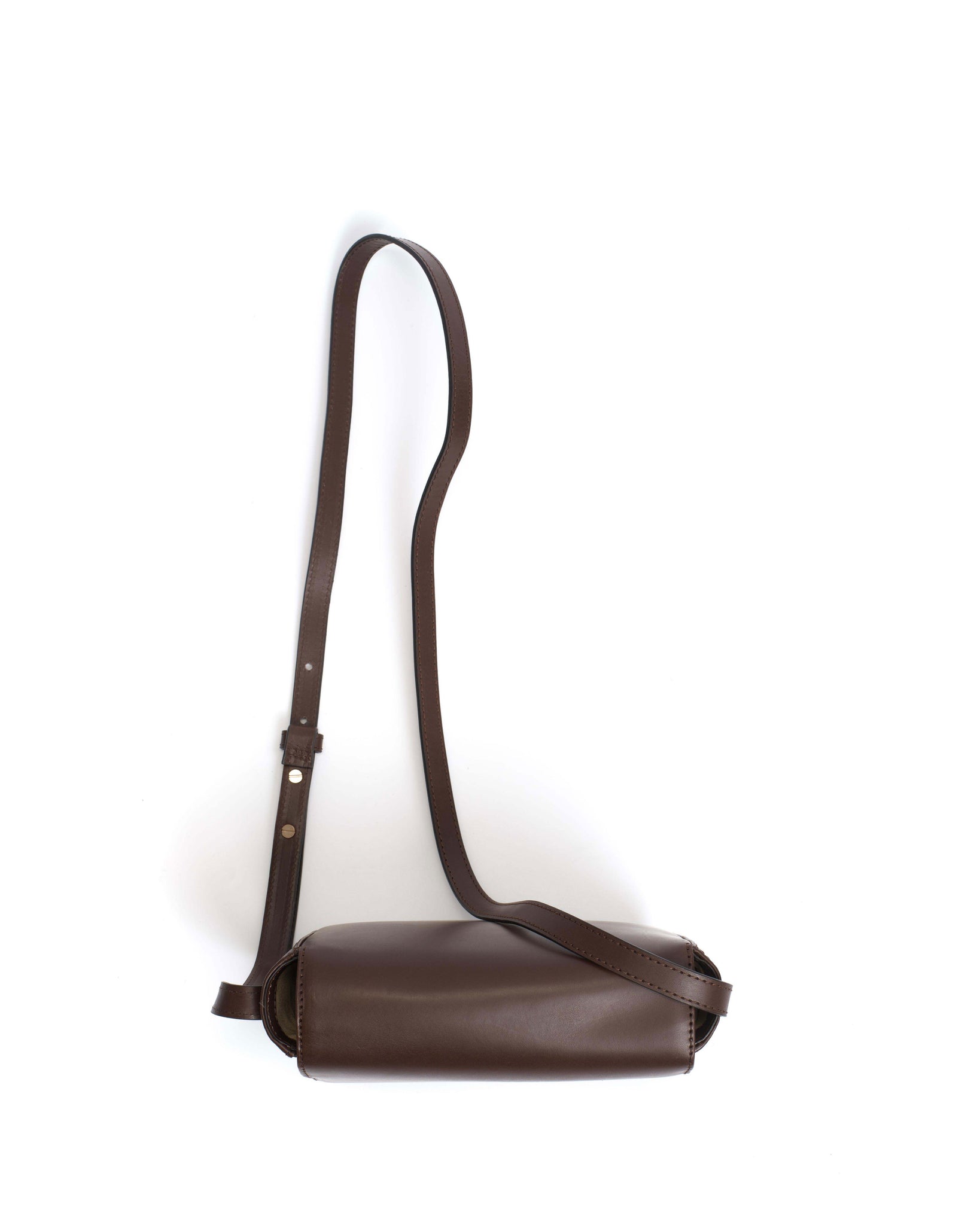 Sicha crossover bag Vegetable tanned calf Chestnut - Anonymous Copenhagen