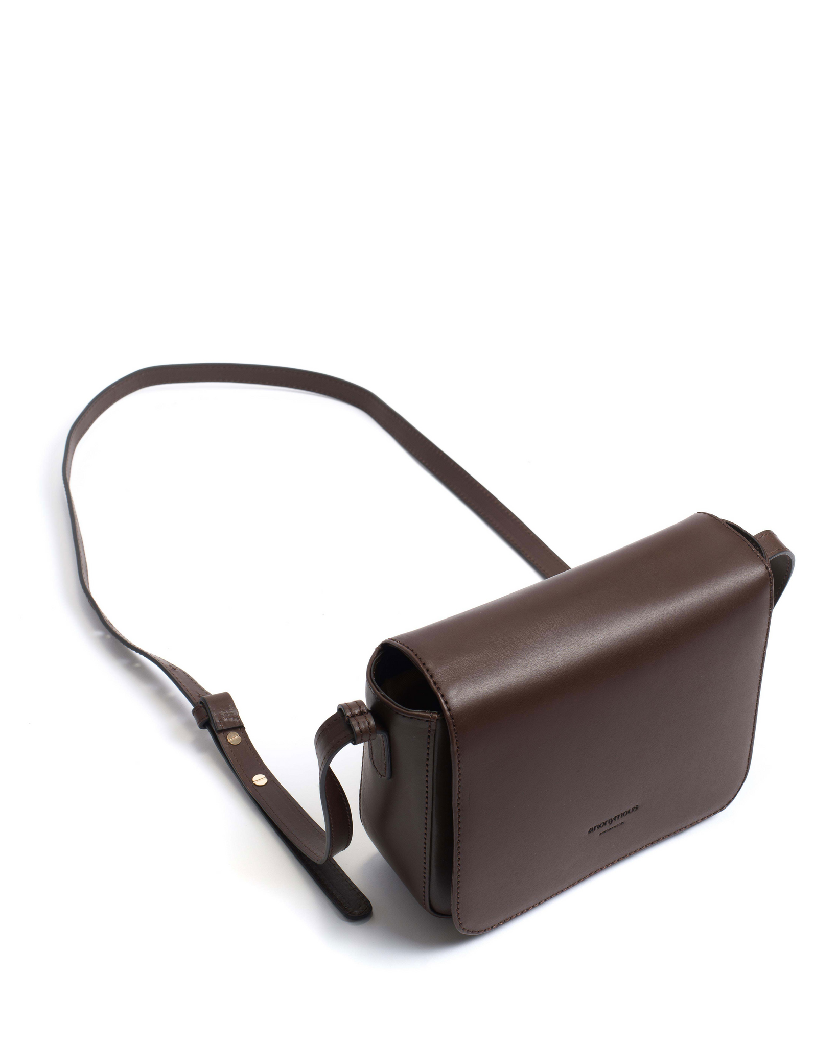 Sicha crossover bag Vegetable tanned calf Chestnut - Anonymous Copenhagen
