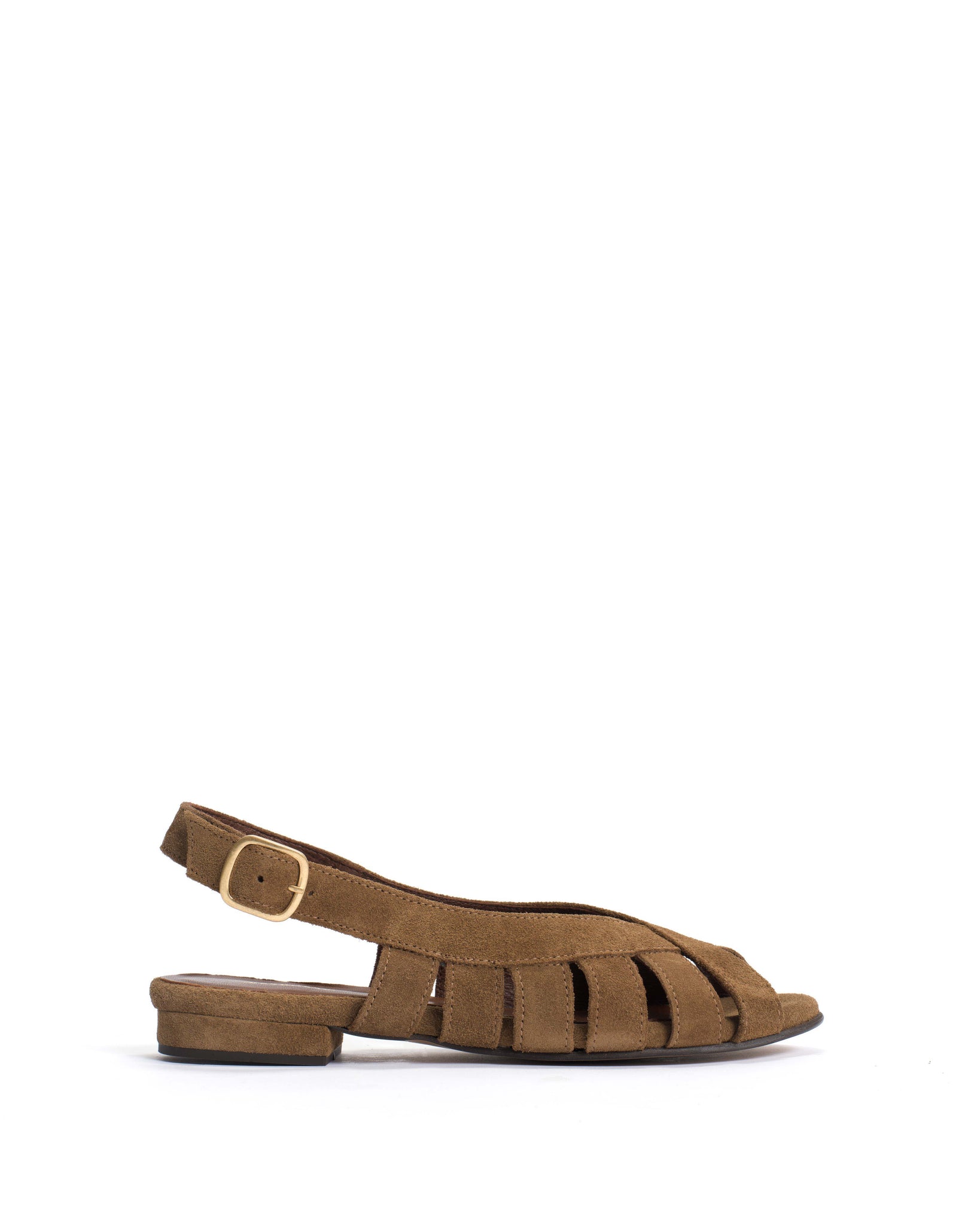 Sophie 20 Calf Suede Cinnamon - Anonymous Copenhagen
