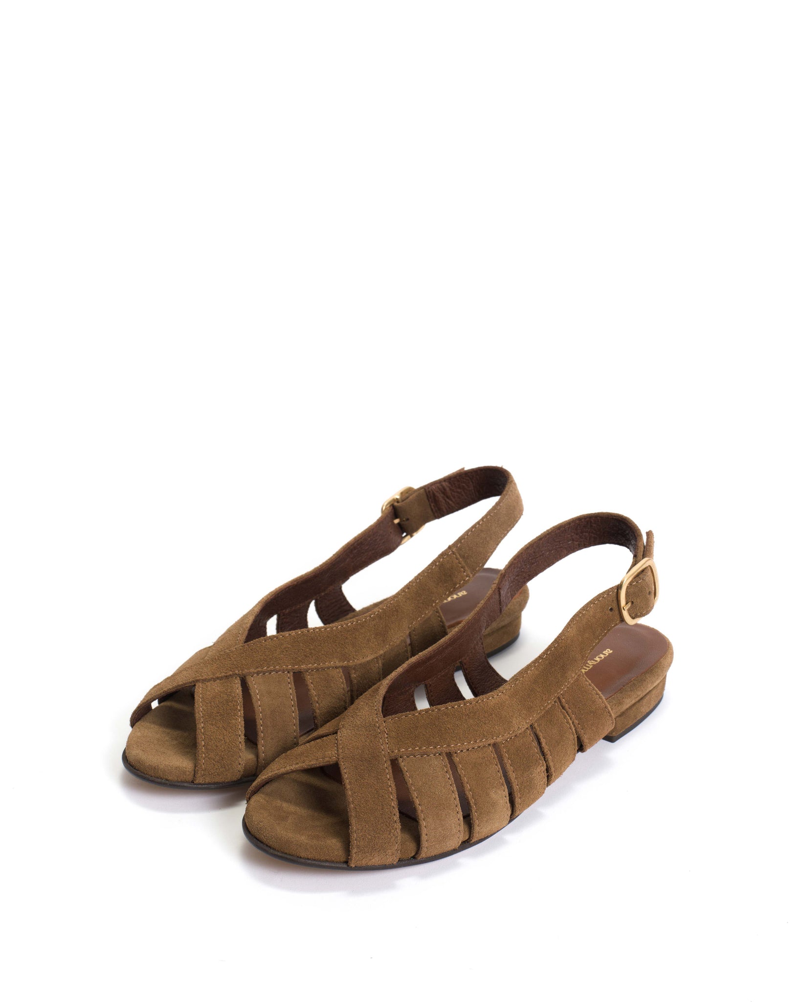 Sophie 20 Calf Suede Cinnamon - Anonymous Copenhagen