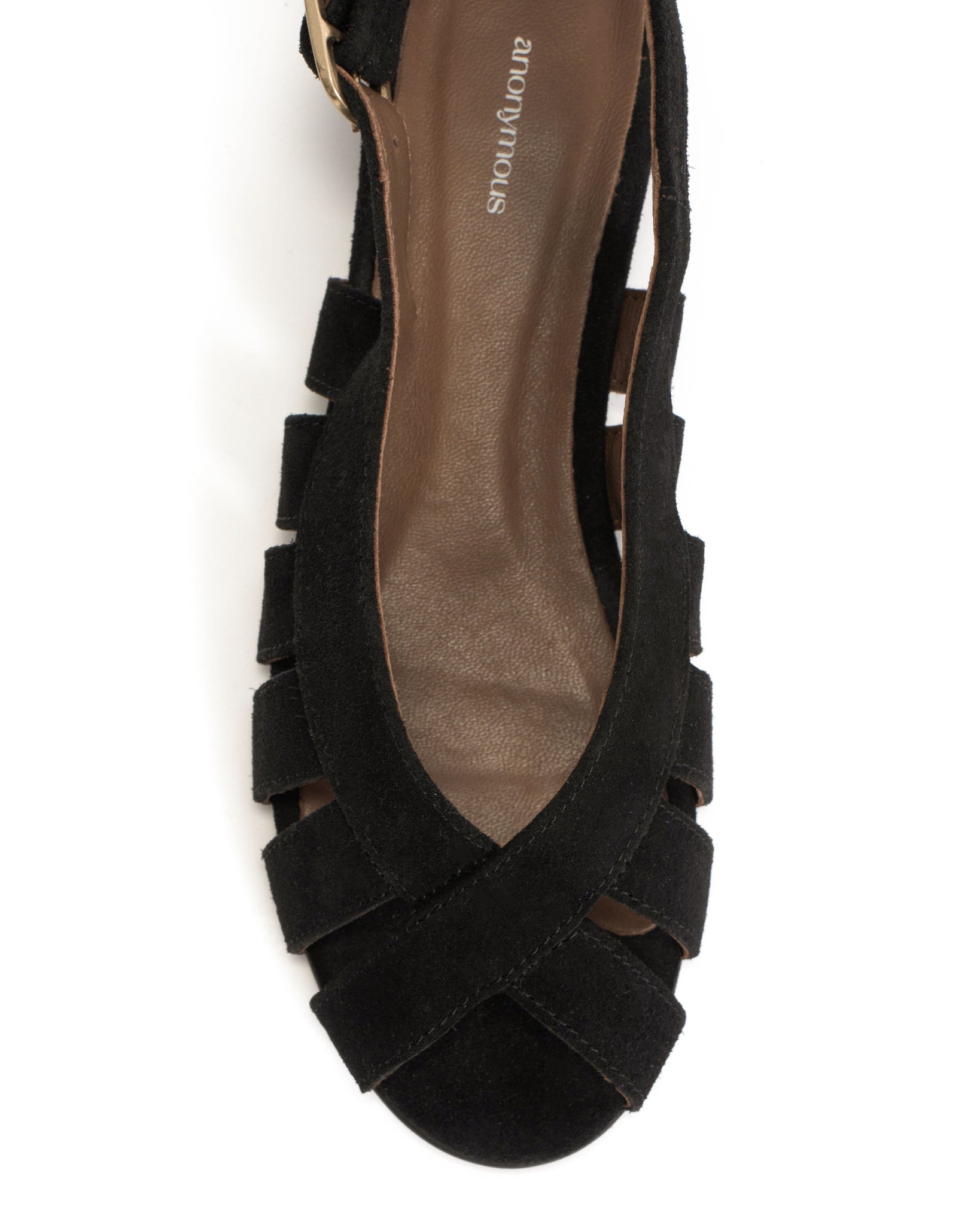 Sophie 20 Calf suede Black - Anonymous Copenhagen
