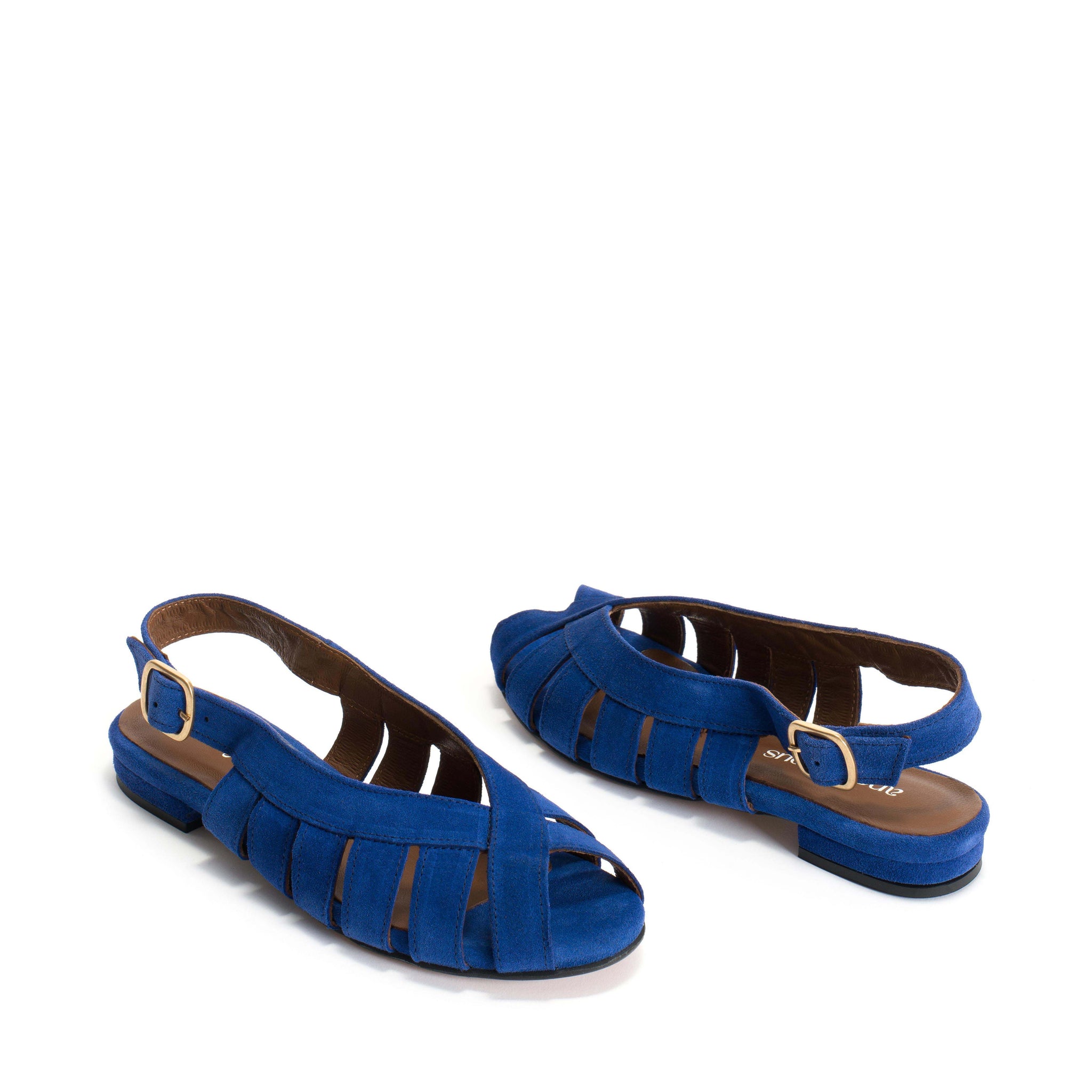 Sophie 20 Calf suede Electric blue - Anonymous Copenhagen