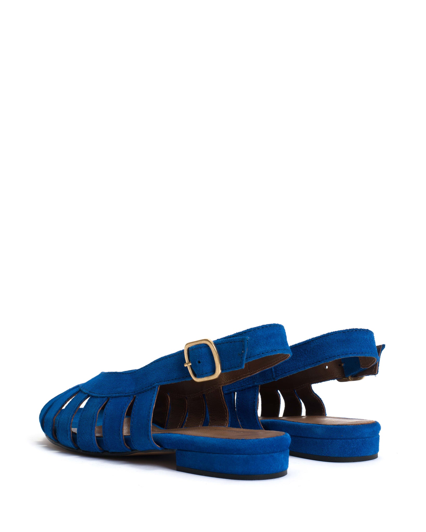 Sophie 20 Calf suede Electric blue - Anonymous Copenhagen