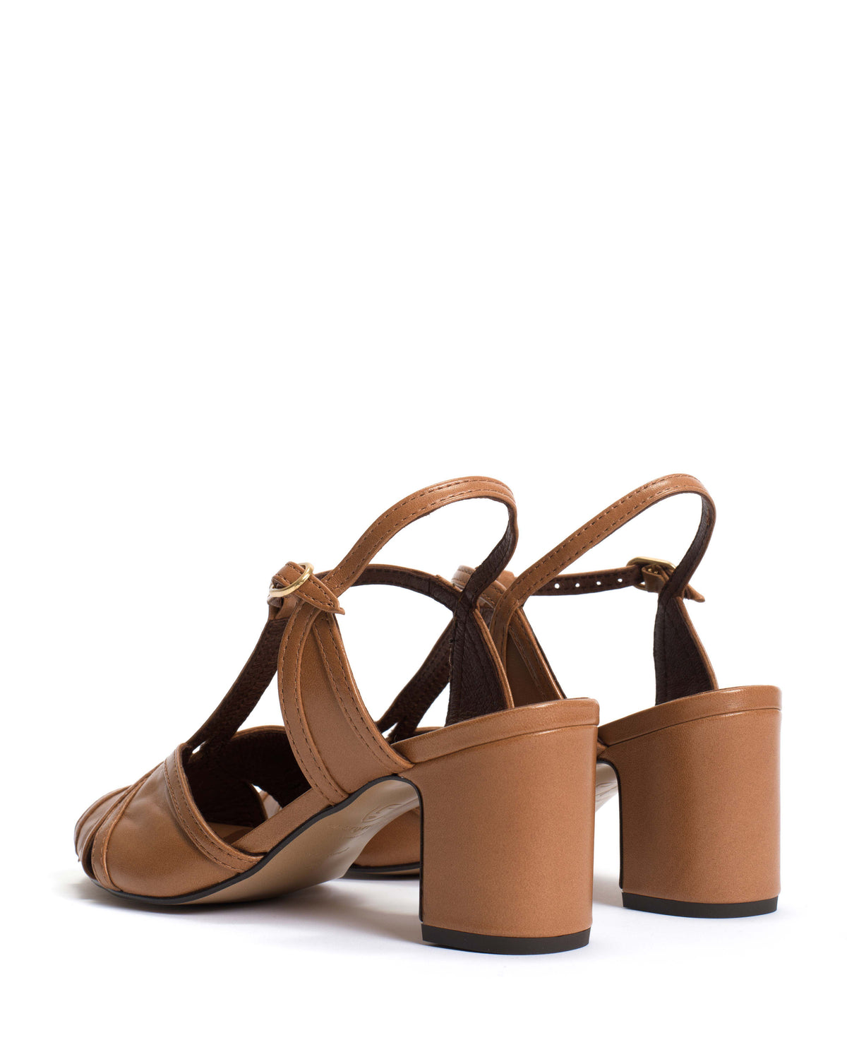 Therese 55 Shiny lamb Caramel