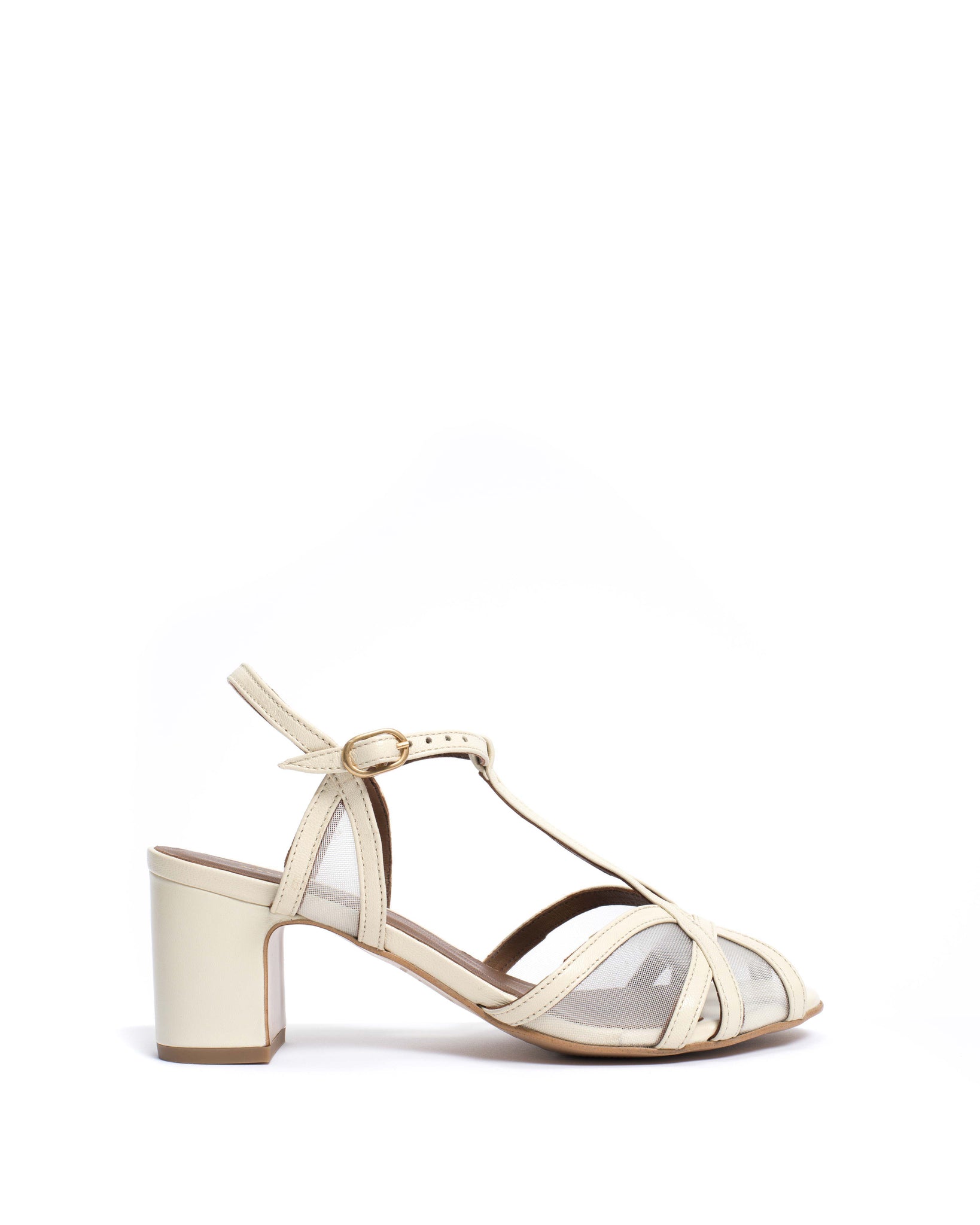 Therese 55 mosquito Shiny lamb & mosquito White sand - Anonymous Copenhagen