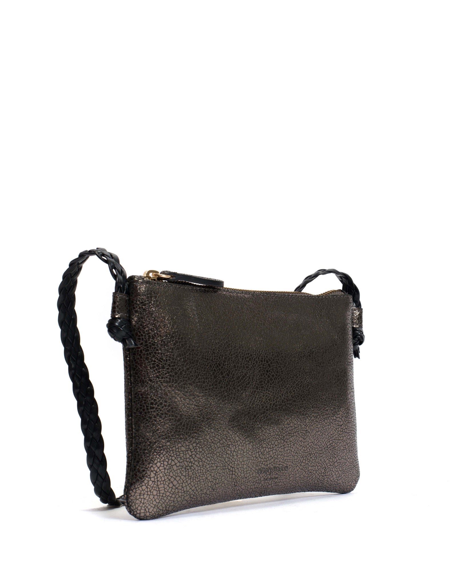 Thinna clutch Crackled metallic goat Platinum - Anonymous Copenhagen