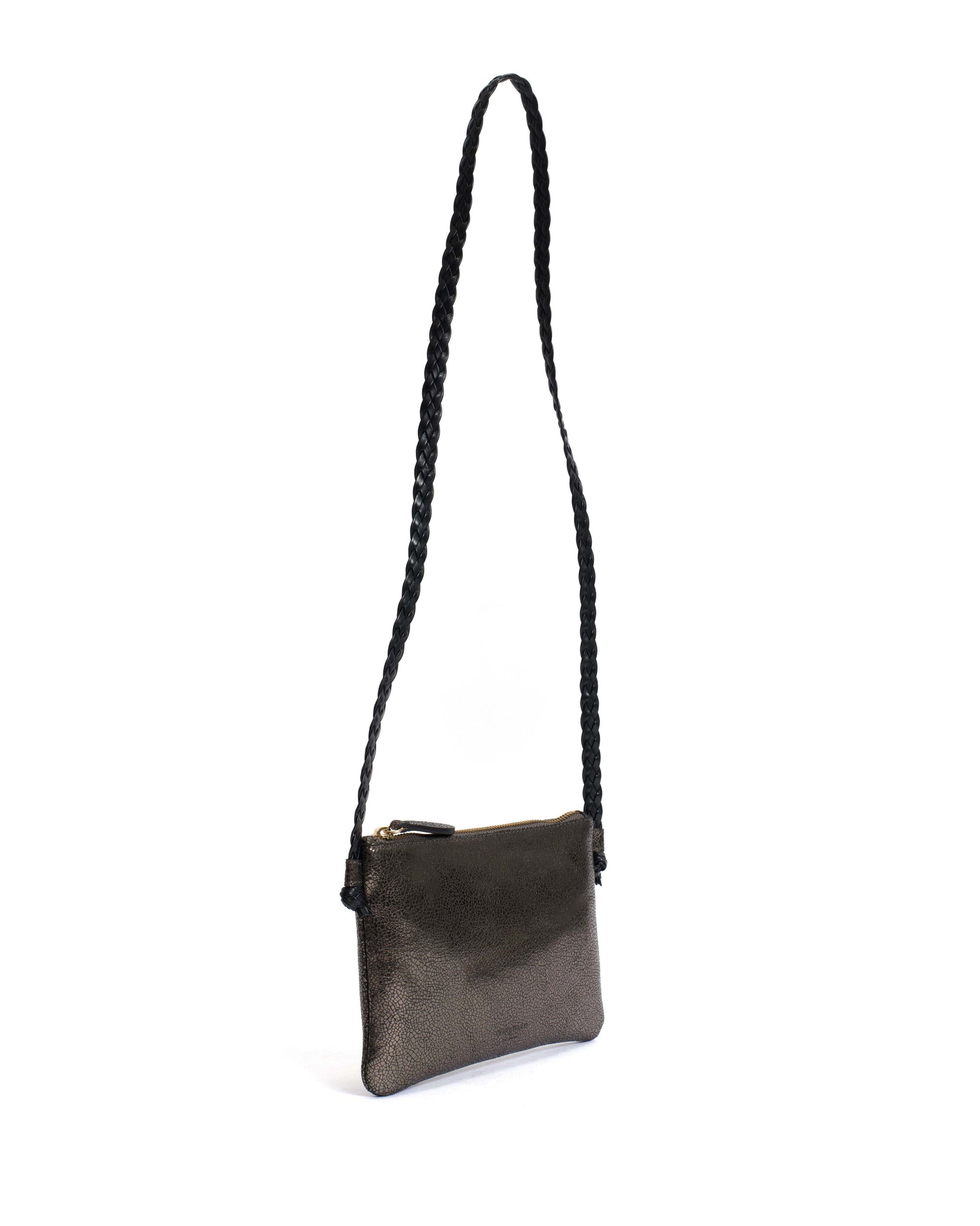 Thinna clutch Crackled metallic goat Platinum - Anonymous Copenhagen